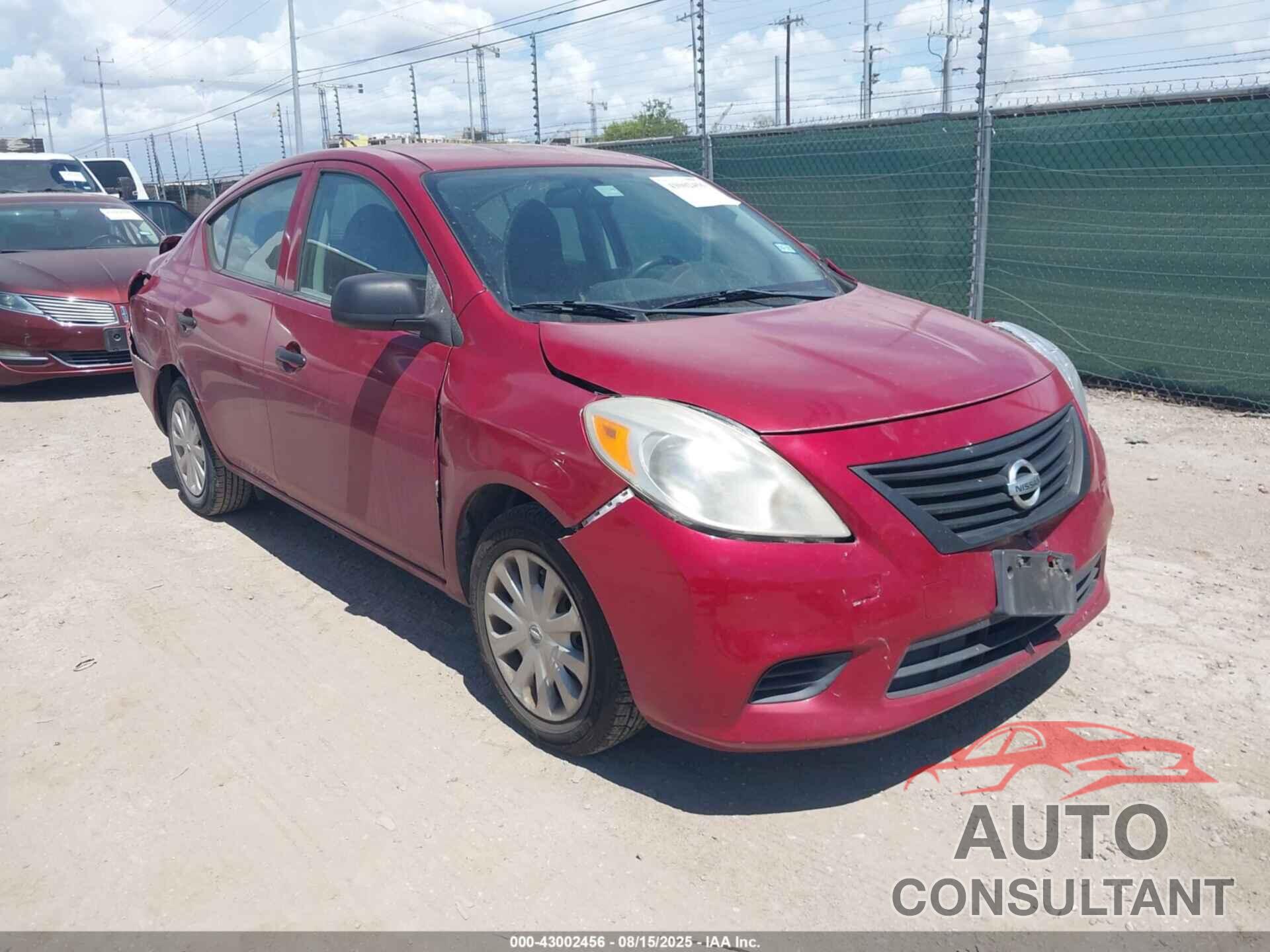 NISSAN VERSA 2013 - 3N1CN7AP7DL824138