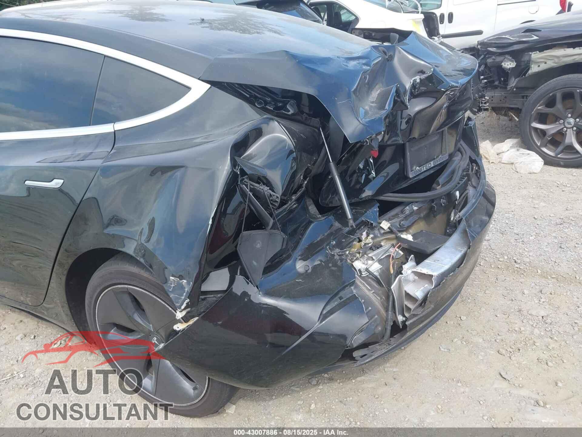 TESLA MODEL 3 2019 - 5YJ3E1EA7KF398978