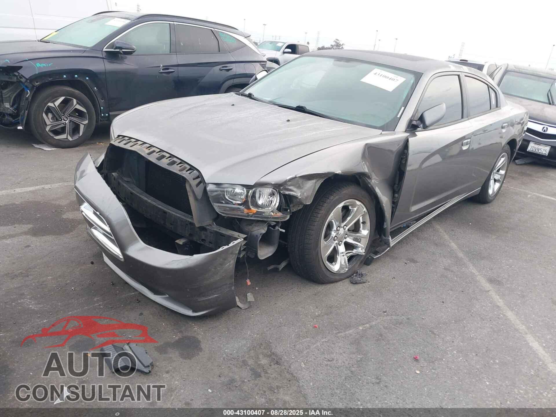 DODGE CHARGER 2012 - 2C3CDXHG9CH187237