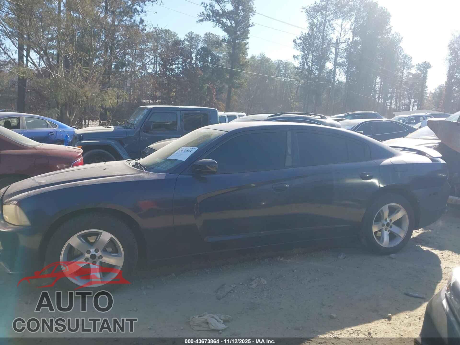 DODGE CHARGER 2012 - 2C3CDXBGXCH271043