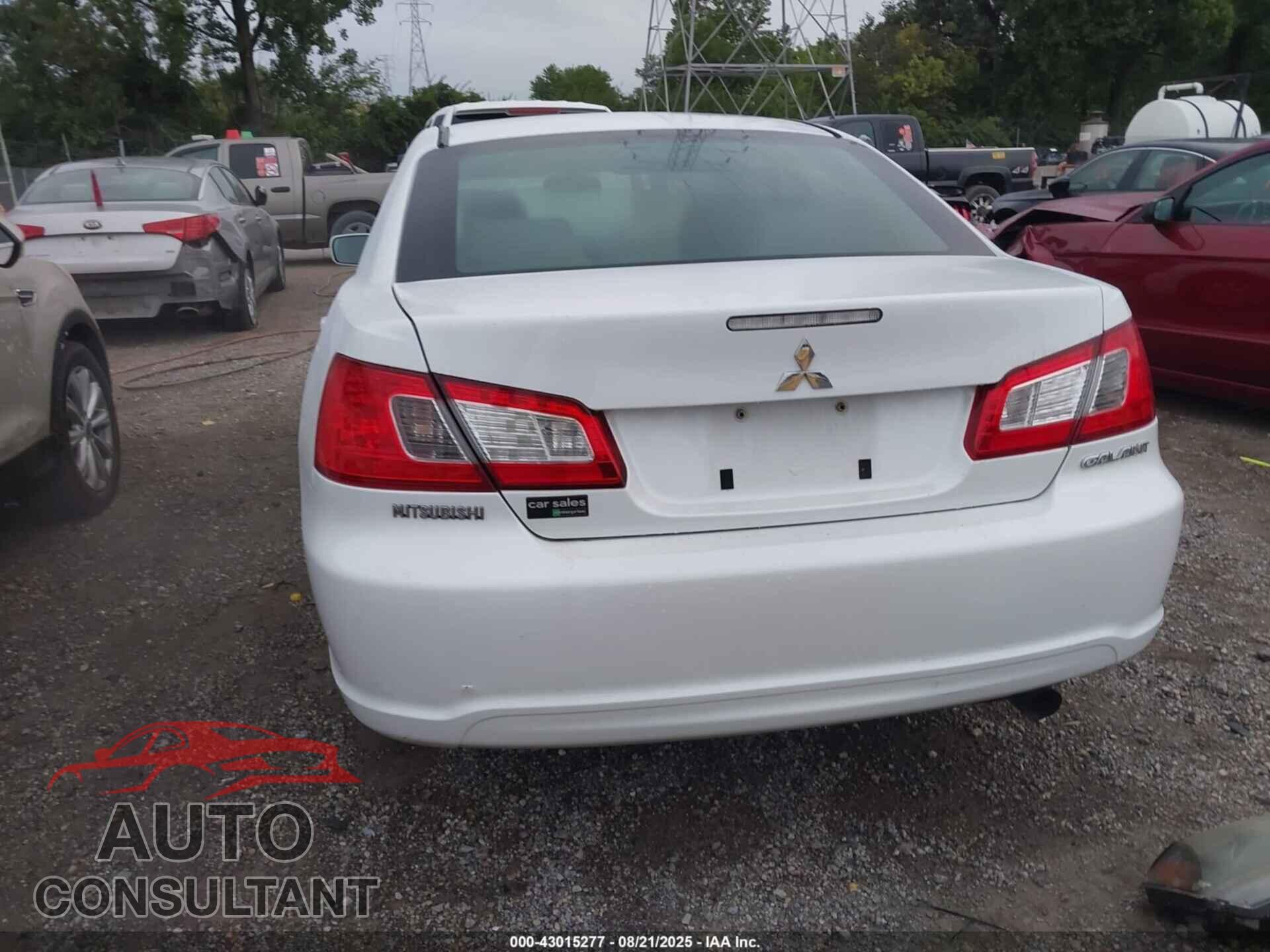 MITSUBISHI GALANT 2011 - 4A32B2FF1BE021601