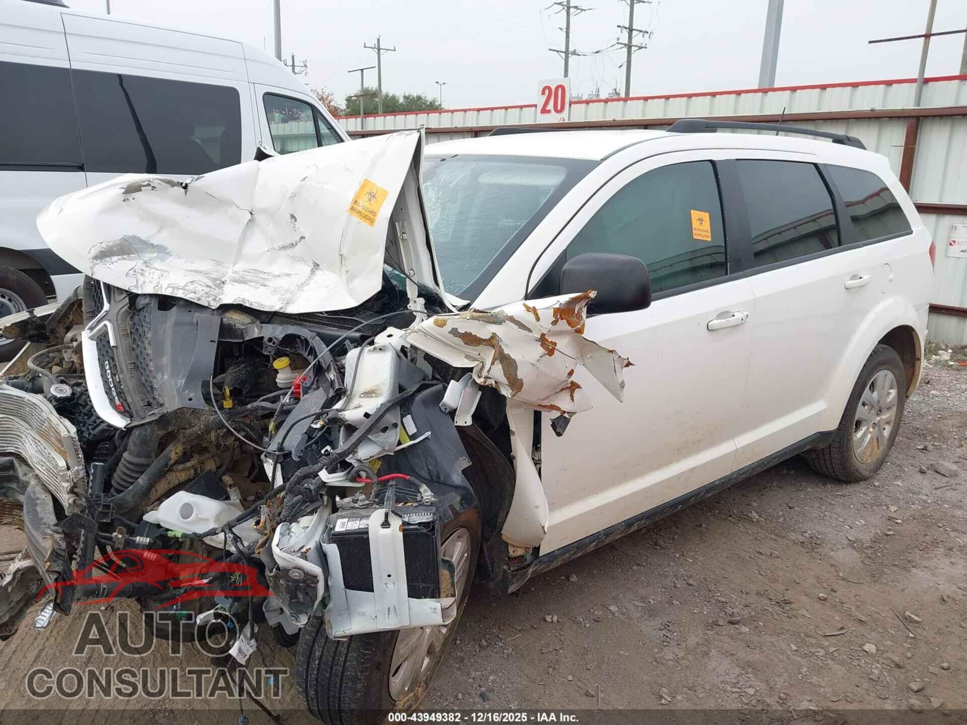DODGE JOURNEY 2020 - 3C4PDCAB1LT181122