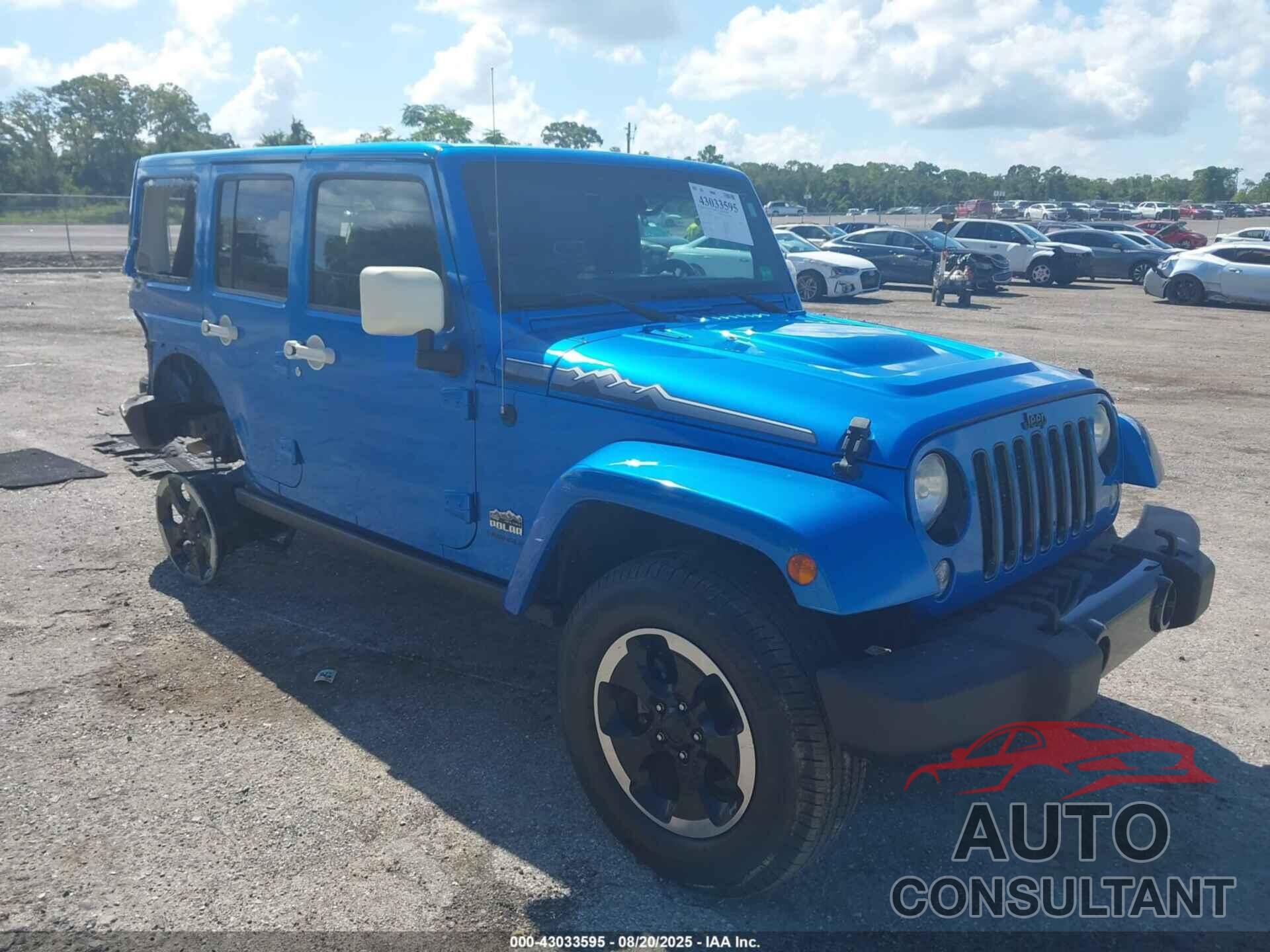 JEEP WRANGLER UNLIMITED 2014 - 1C4BJWEG4EL212954