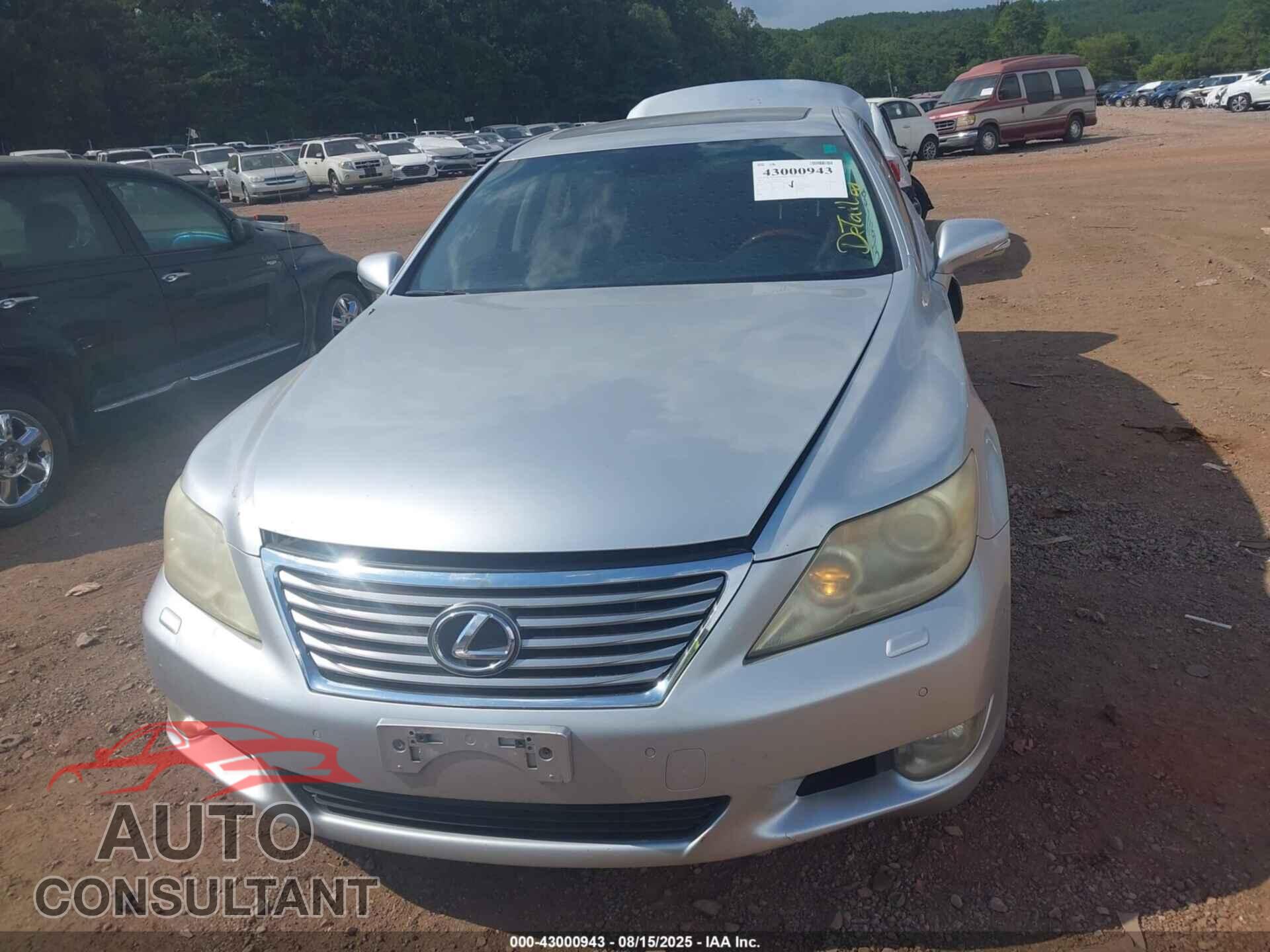 LEXUS LS 460 2010 - JTHBL5EF9A5096594