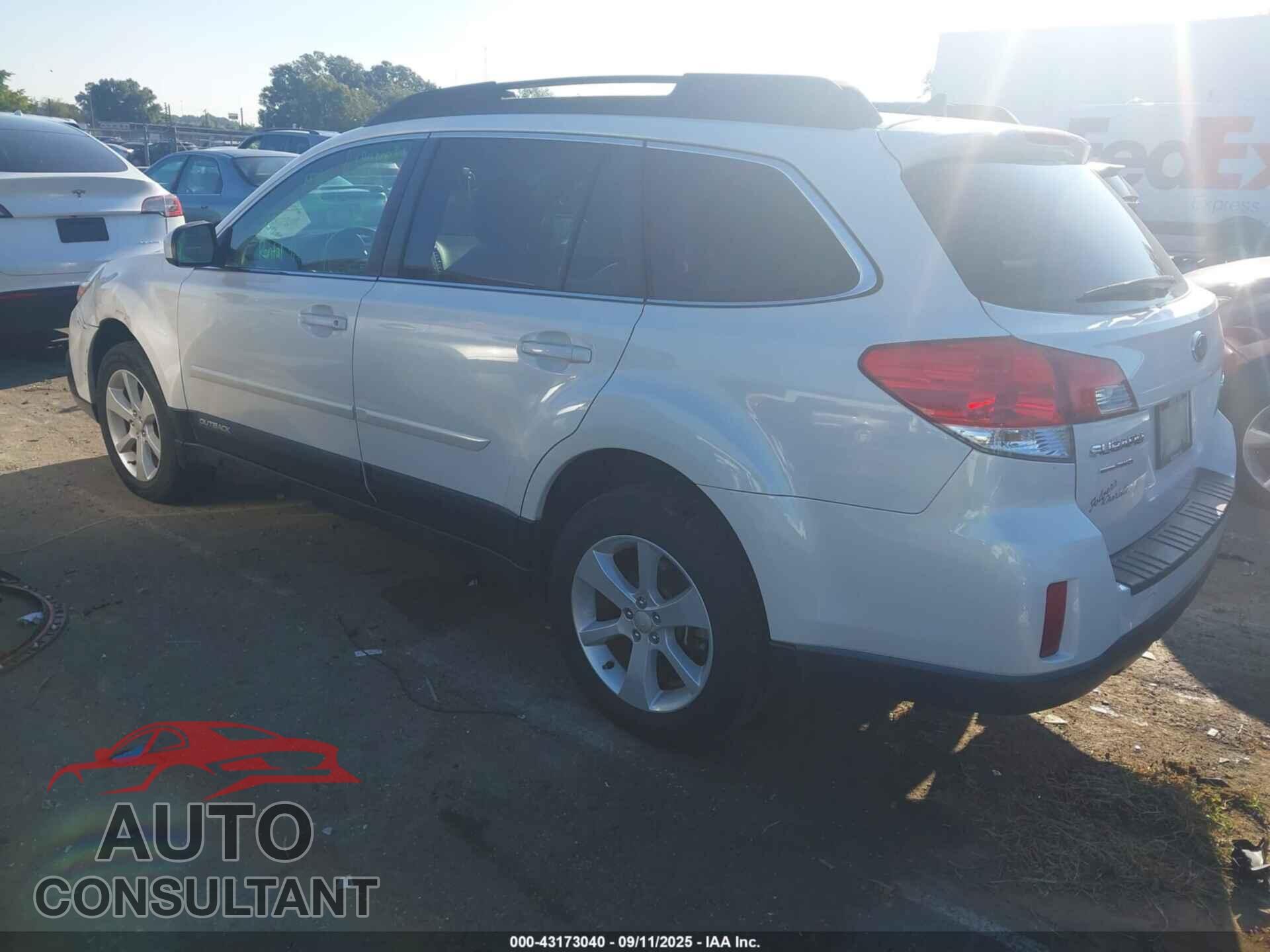 SUBARU OUTBACK 2014 - 4S4BRCCC8E3265126