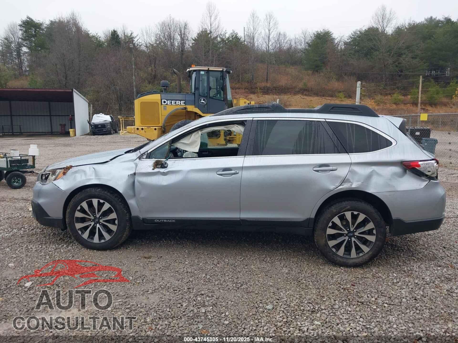SUBARU OUTBACK 2015 - 4S4BSBLC4F3285387