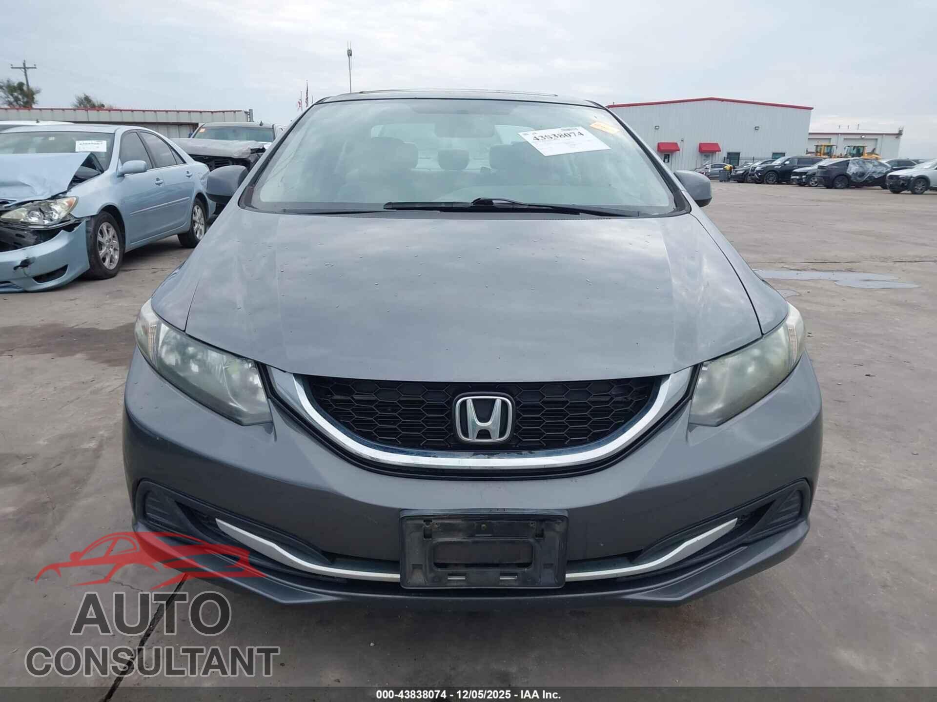 HONDA CIVIC 2013 - 19XFB2F85DE091180