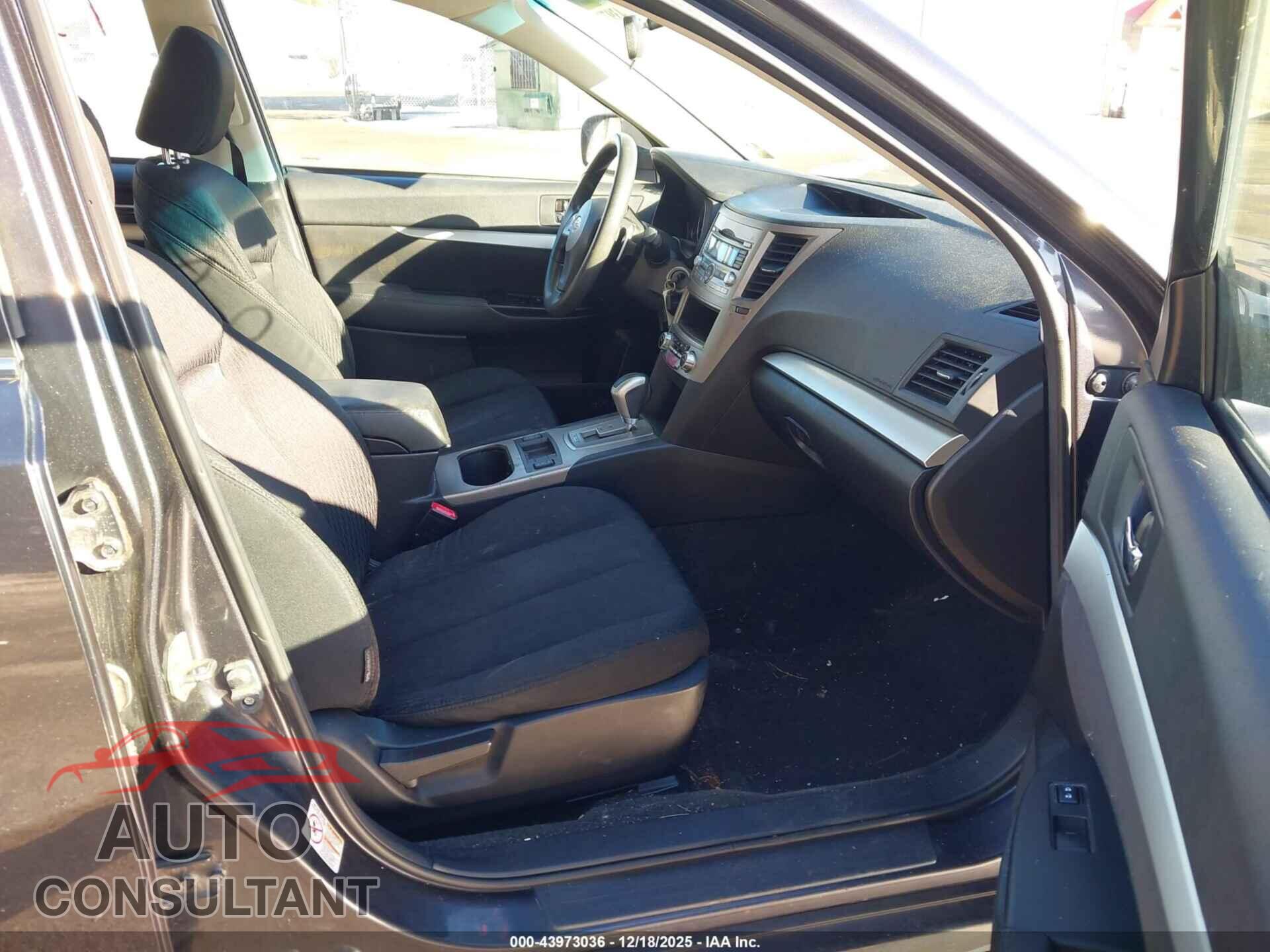 SUBARU OUTBACK 2012 - 4S4BRBAC7C3211357