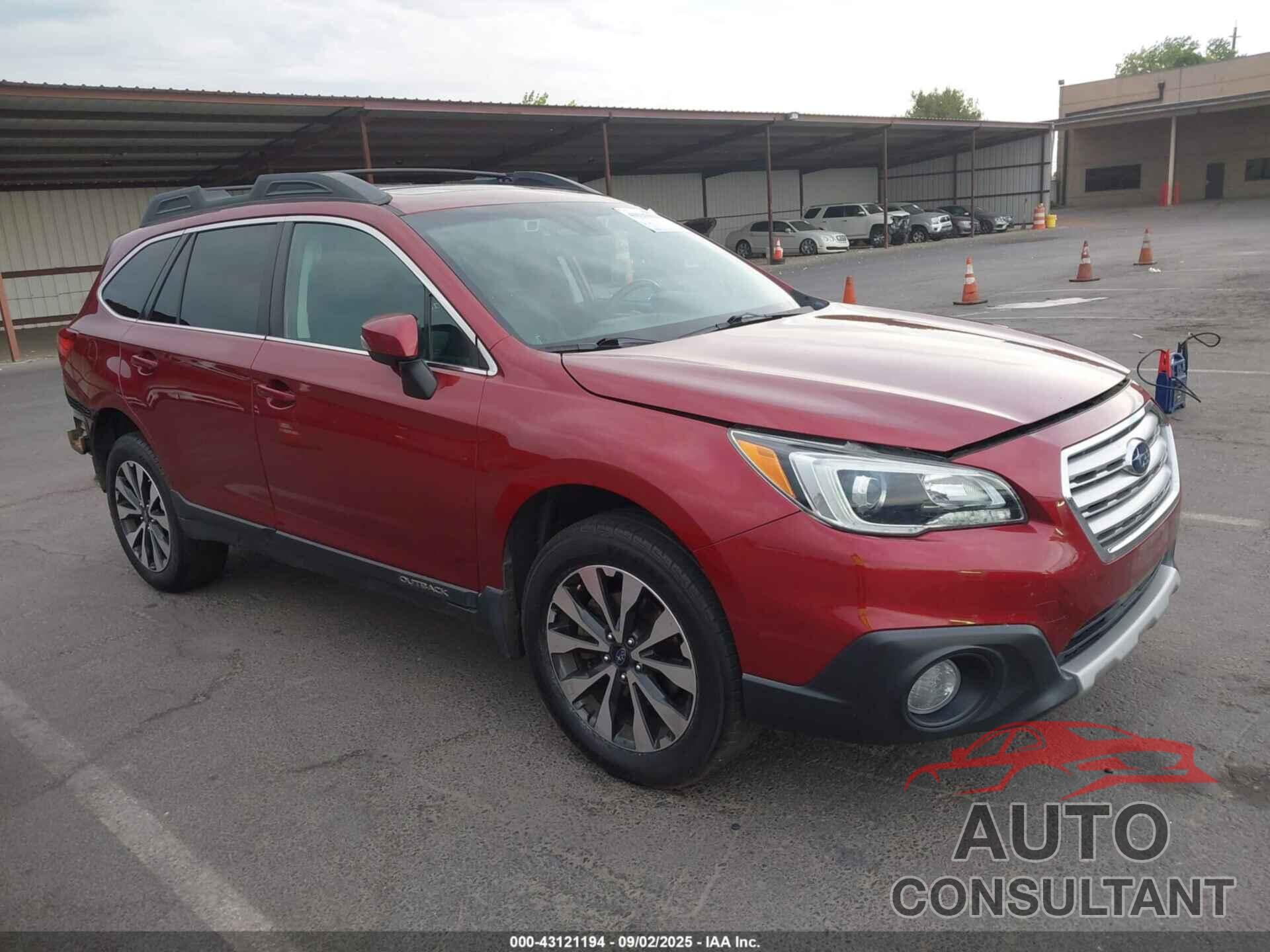 SUBARU OUTBACK 2017 - 4S4BSENC1H3410704