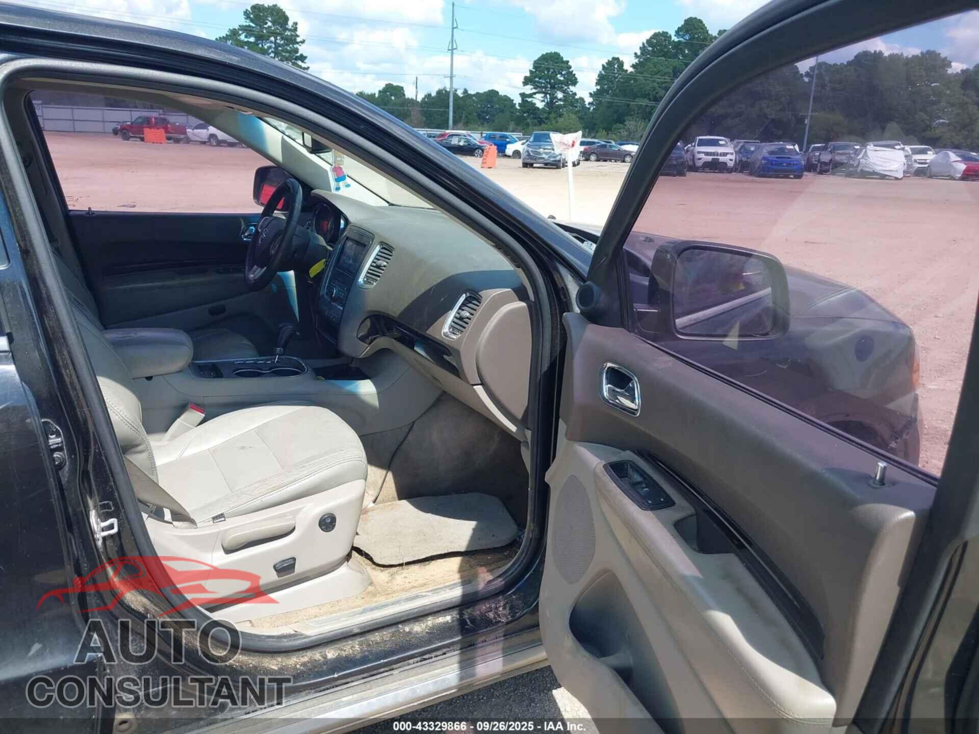 DODGE DURANGO 2011 - 1D4RD4GG6BC627974