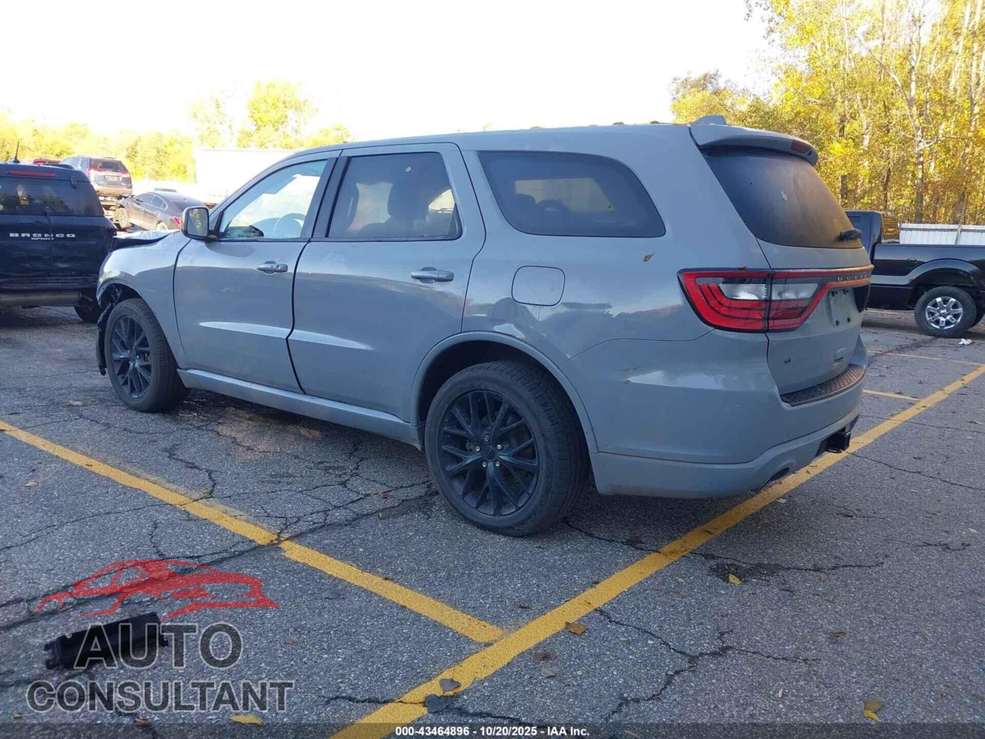 DODGE DURANGO 2015 - 1C4RDJAG9FC202629