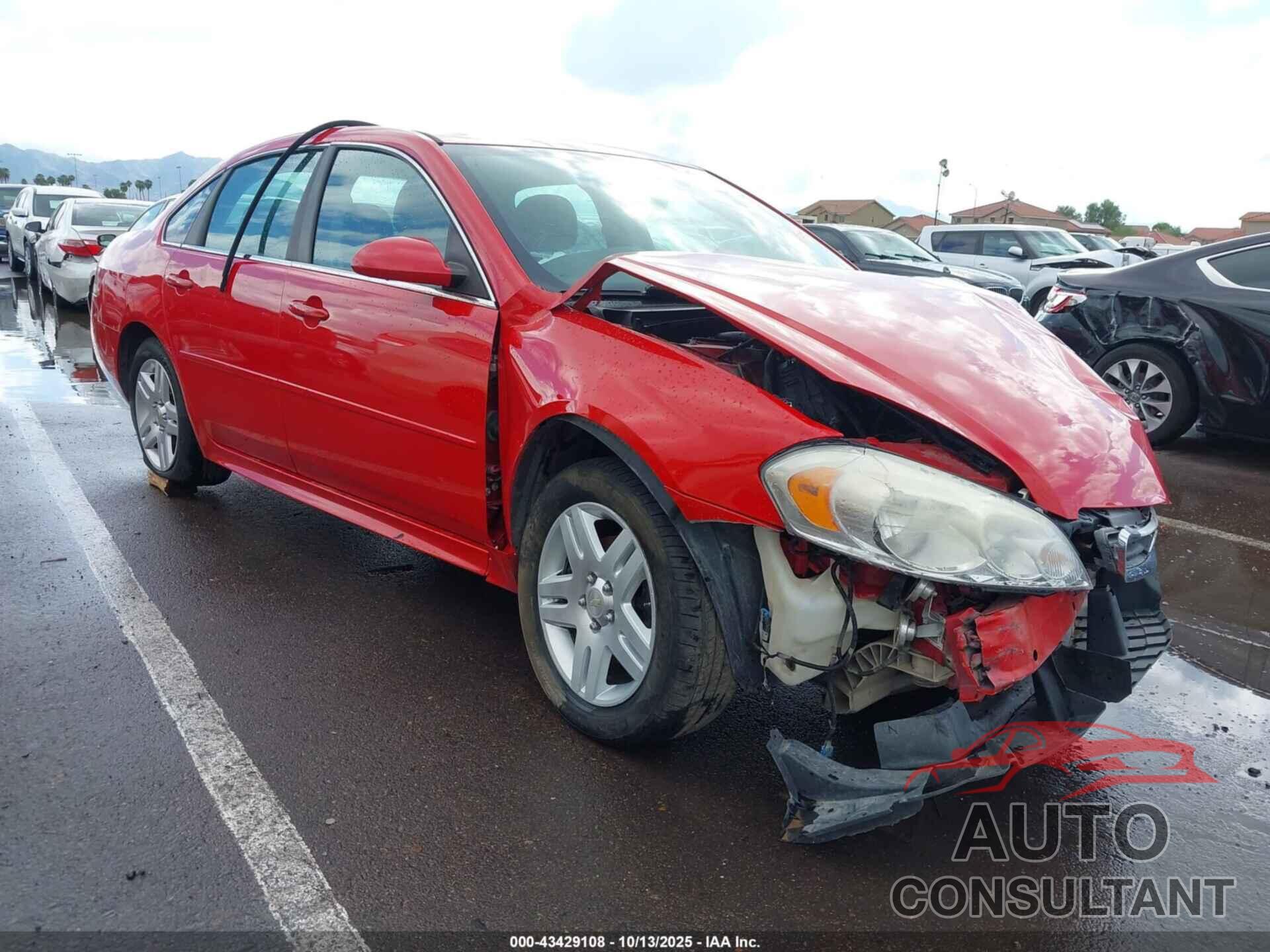 CHEVROLET IMPALA 2011 - 2G1WB5EK8B1329363