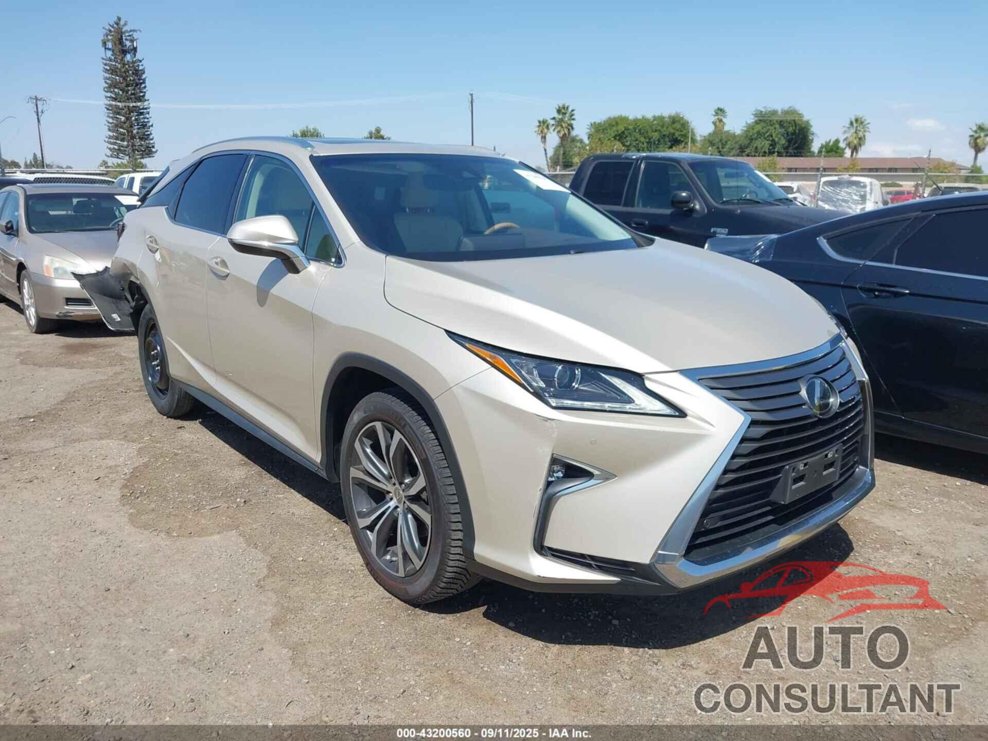 LEXUS RX 350 2017 - 2T2ZZMCA0HC081166