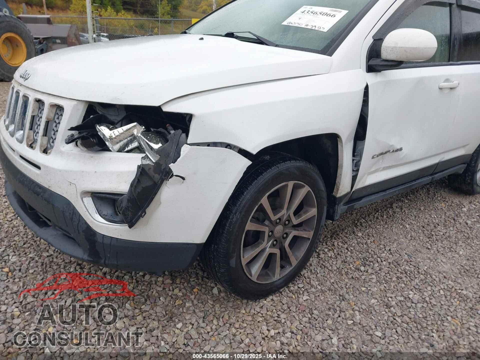 JEEP COMPASS 2017 - 1C4NJDEB2HD163581