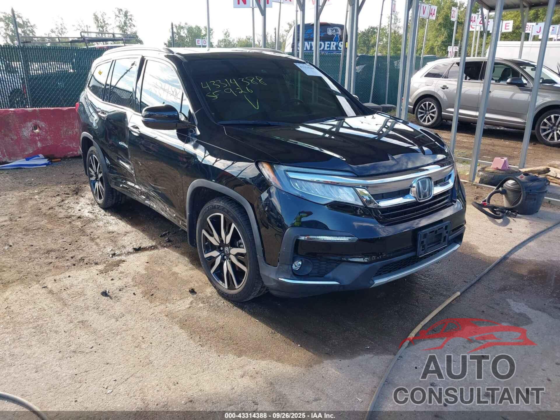 HONDA PILOT 2019 - 5FNYF6H68KB036990