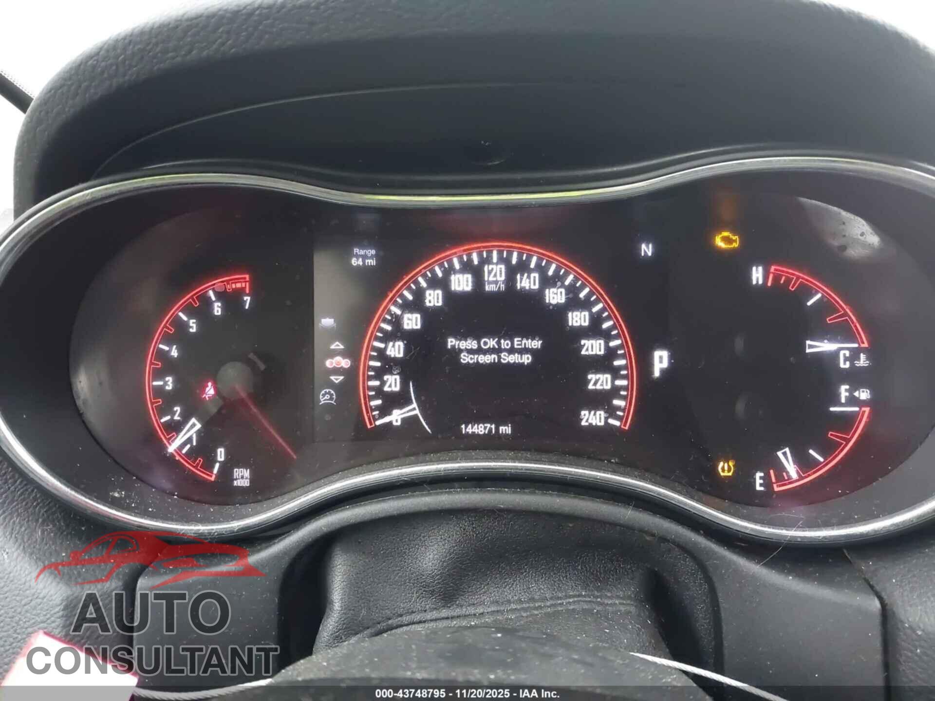 DODGE DURANGO 2015 - 1C4RDHDG7FC880560
