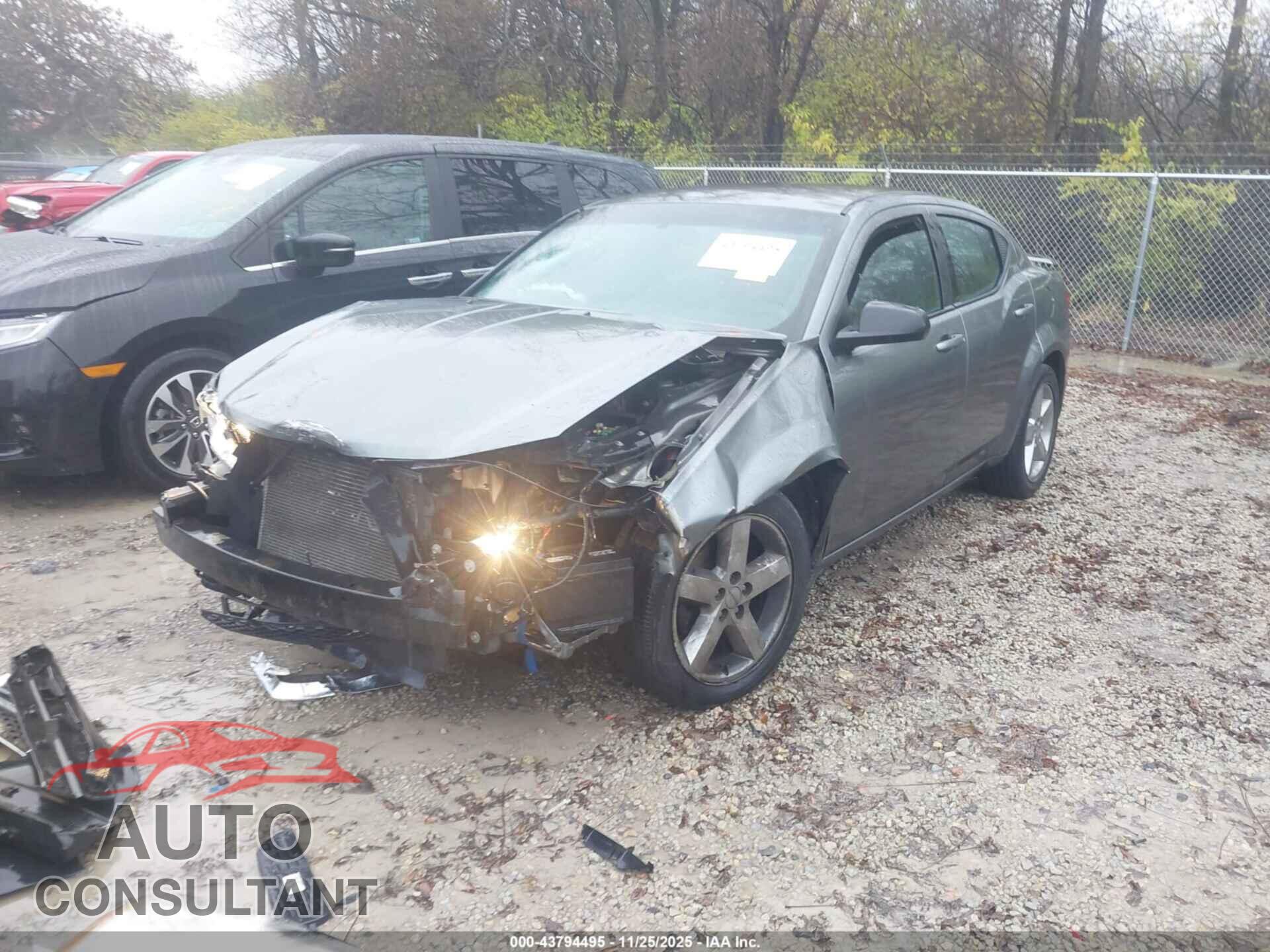 DODGE AVENGER 2013 - 1C3CDZAB7DN529755