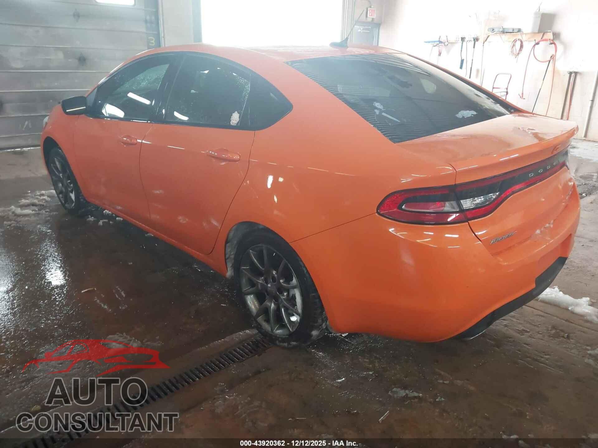 DODGE DART 2013 - 1C3CDFBA5DD329807