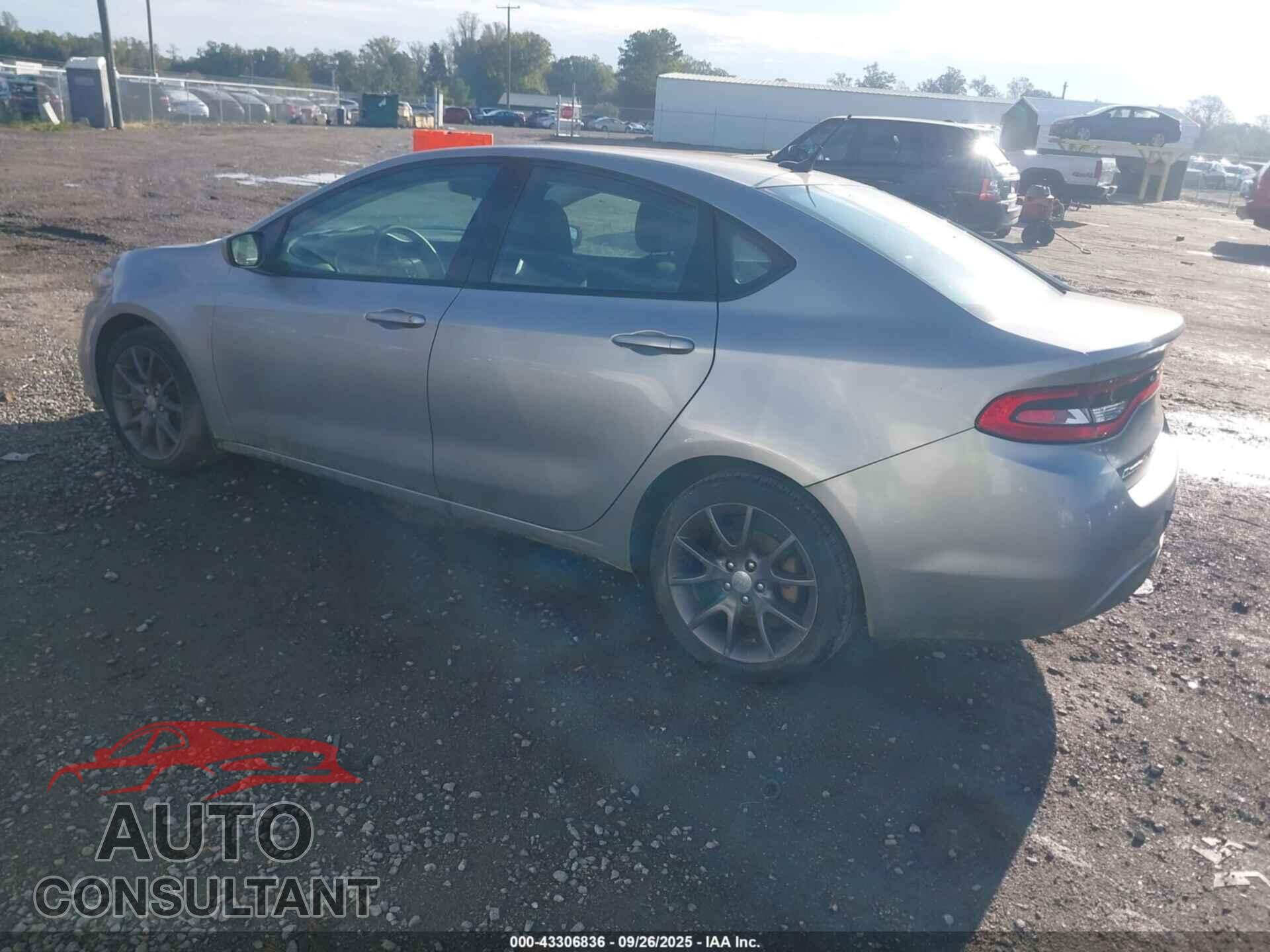 DODGE DART 2016 - 1C3CDFAA7GD728174