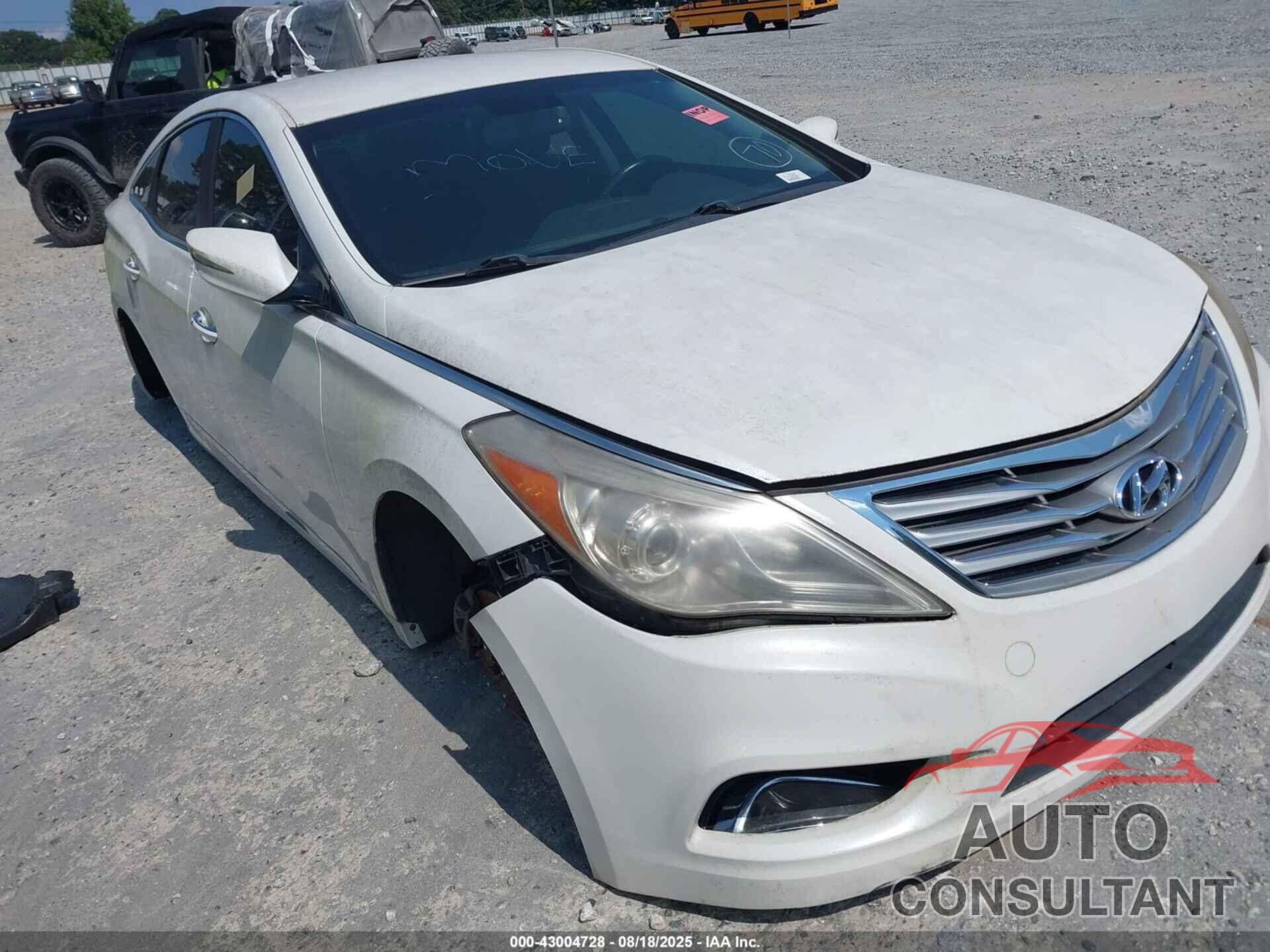 HYUNDAI AZERA 2013 - KMHFG4JG9DA282904