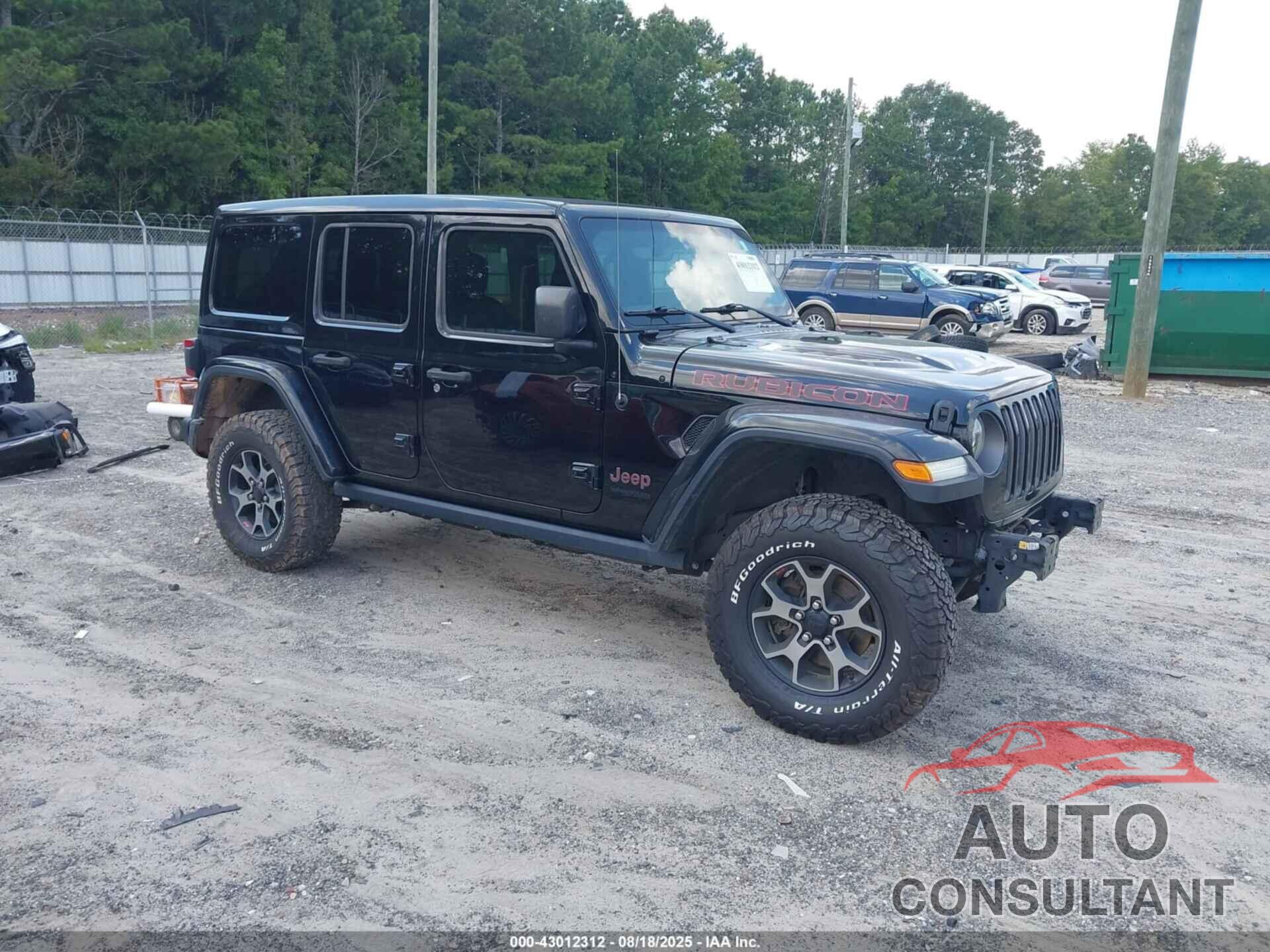 JEEP WRANGLER UNLIMITED 2019 - 1C4HJXFG9KW581902