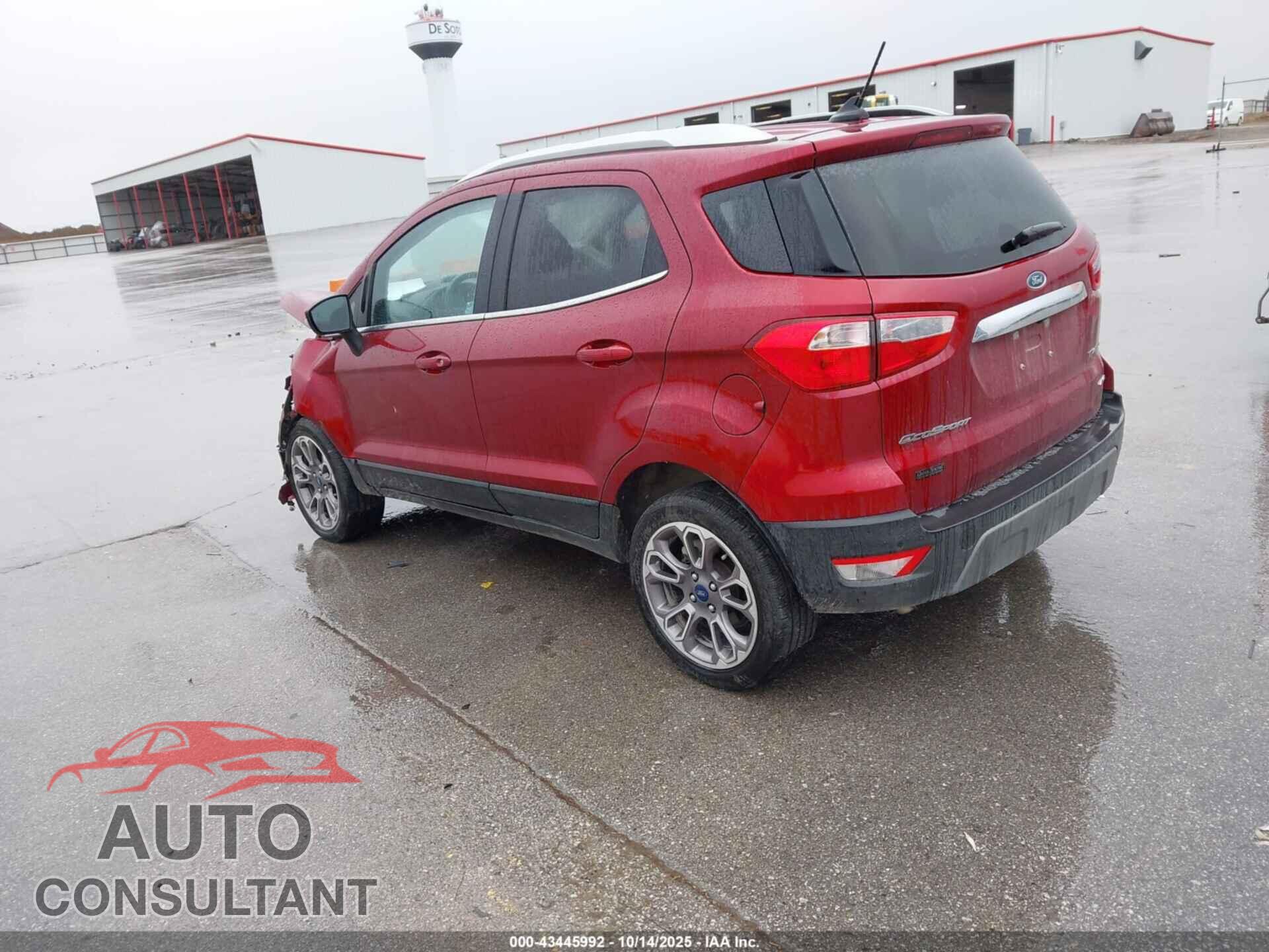 FORD ECOSPORT 2021 - MAJ6S3KL0MC412541
