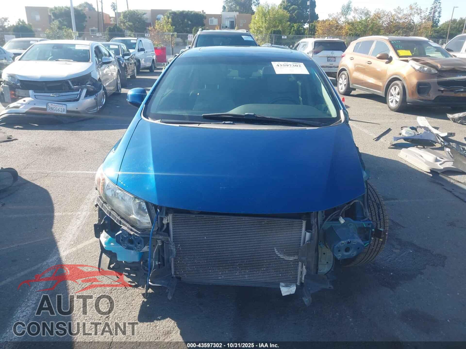 HONDA CIVIC 2012 - 19XFB2F96CE337063