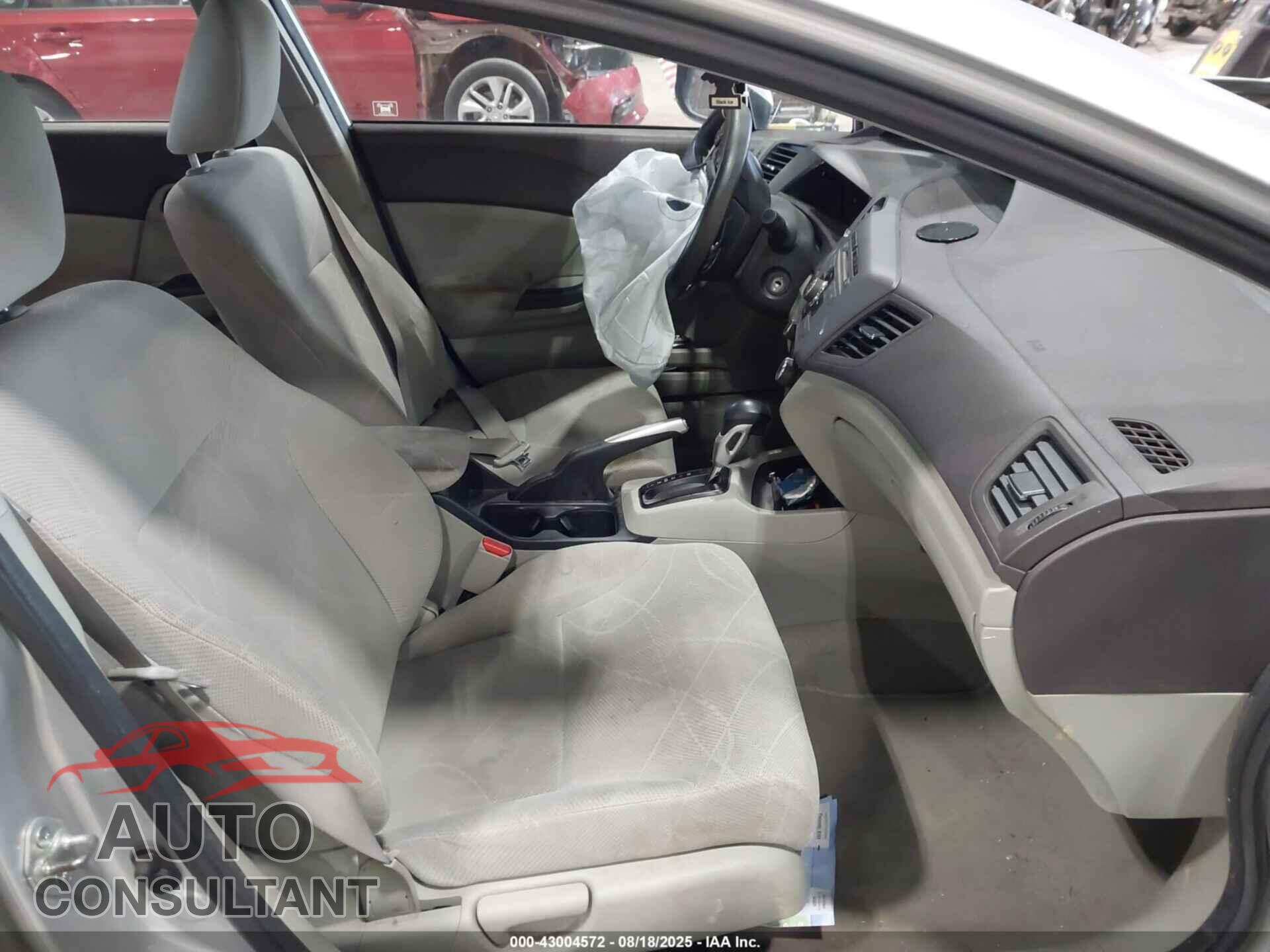 HONDA CIVIC 2012 - 2HGFB2F81CH545459