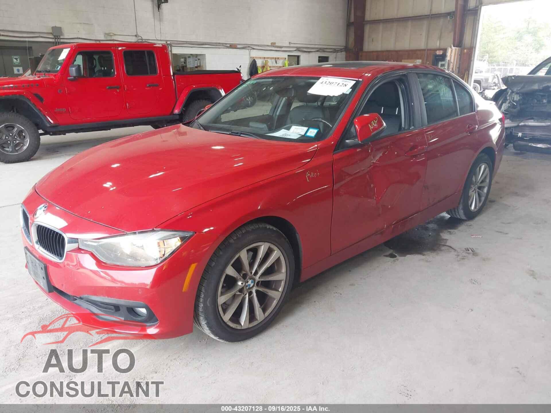 BMW 320I 2016 - WBA8E5G54GNU21426