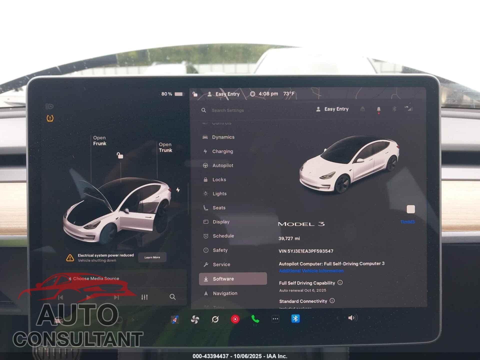 TESLA MODEL 3 2023 - 5YJ3E1EA3PF593547