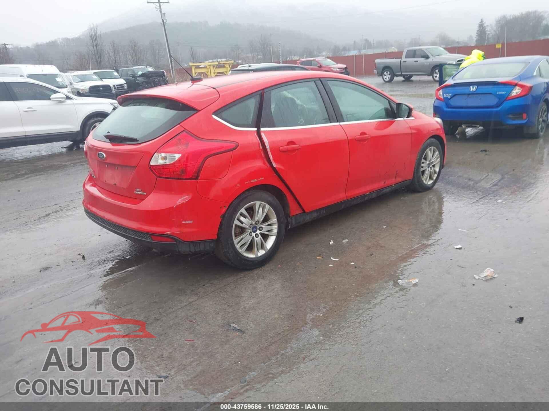 FORD FOCUS 2012 - 1FAHP3M24CL416430