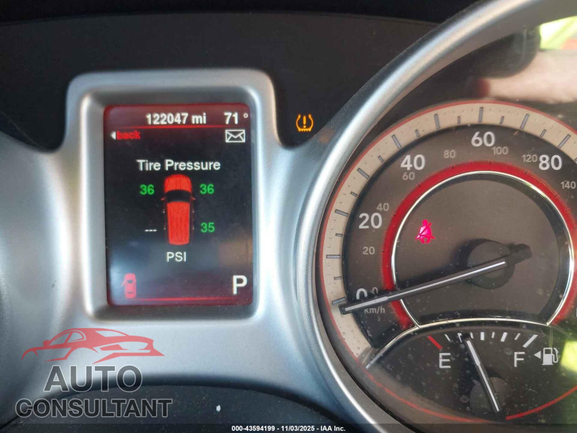 DODGE JOURNEY 2015 - 3C4PDCAB2FT712509
