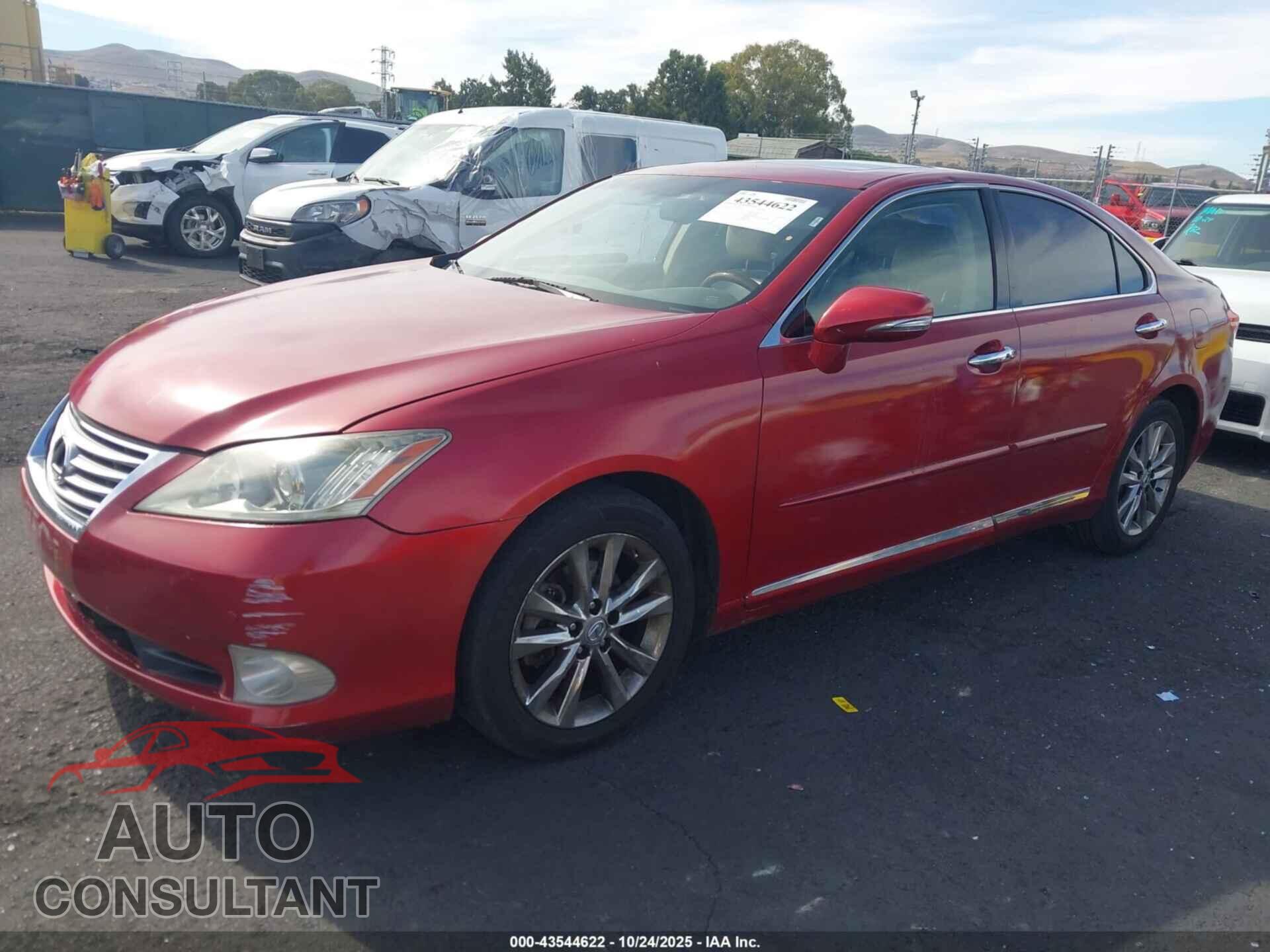LEXUS ES 350 2011 - JTHBK1EG7B2418821