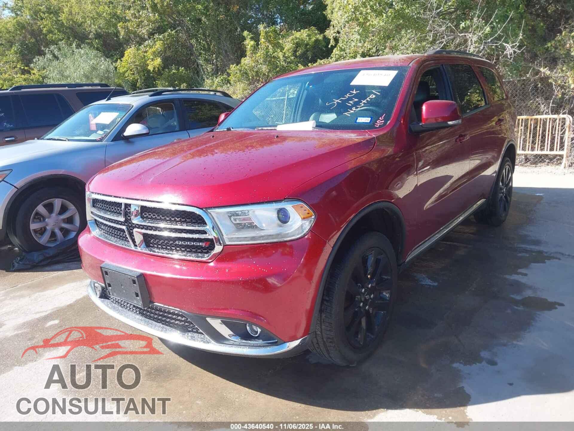 DODGE DURANGO 2014 - 1C4RDJDG3EC596820