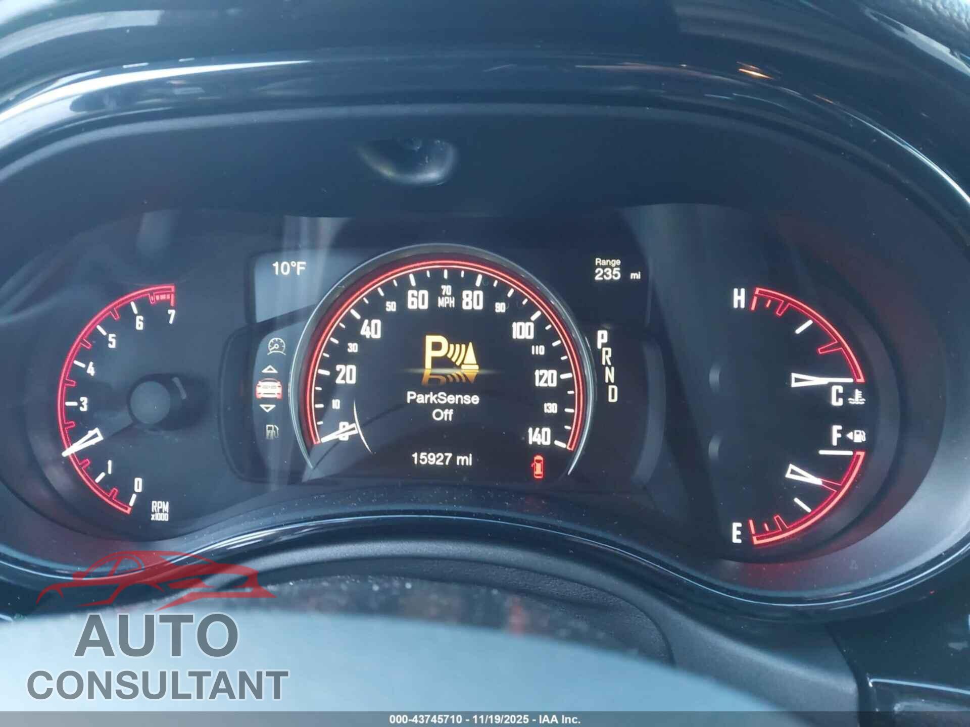 DODGE DURANGO 2025 - 1C4RDJDGXSC532432