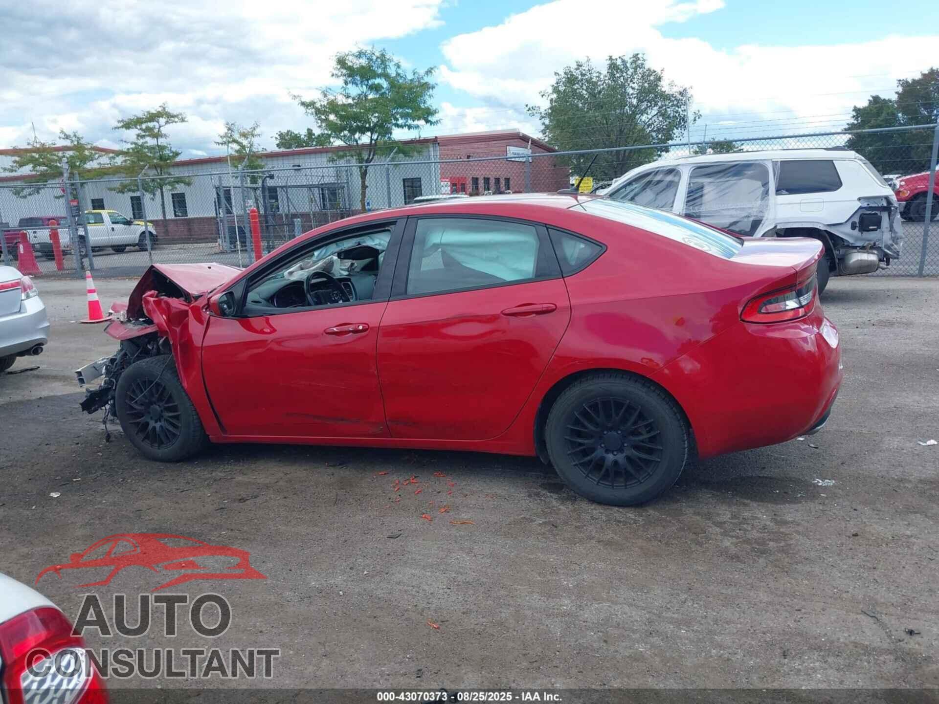 DODGE DART 2013 - 1C3CDFBA9DD308183