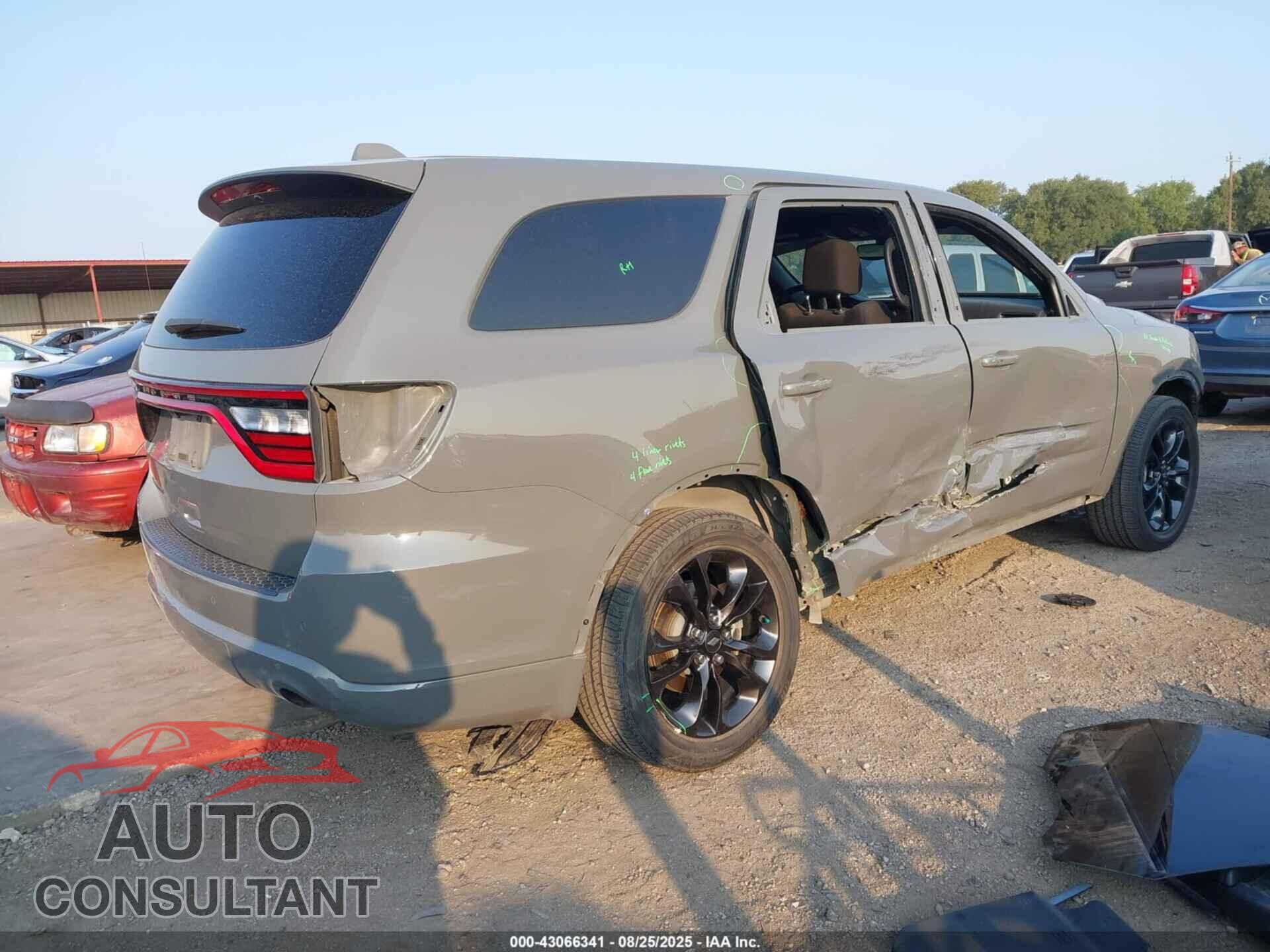 DODGE DURANGO 2022 - 1C4RDHAG6NC131929