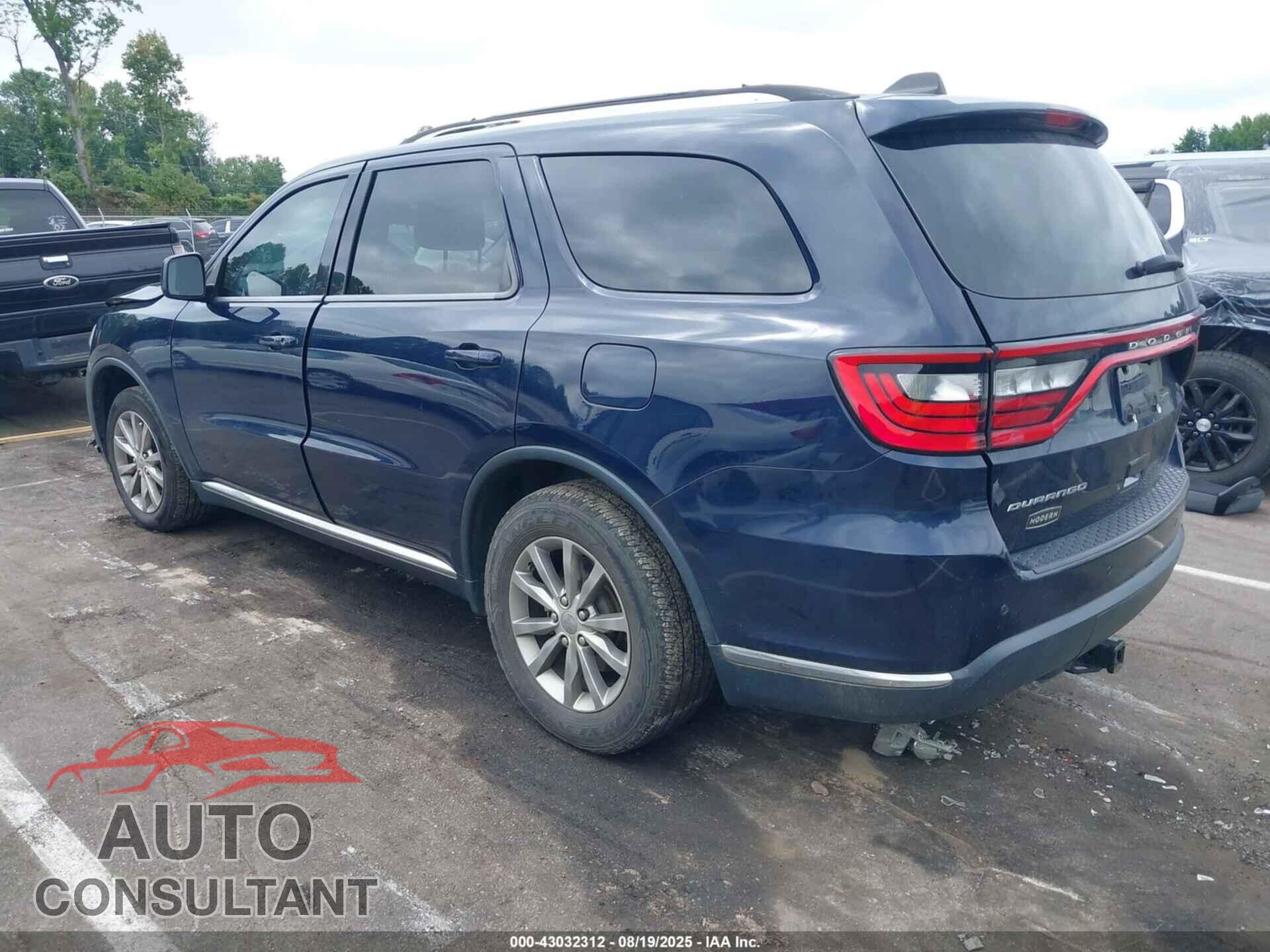DODGE DURANGO 2017 - 1C4RDHAG2HC770958