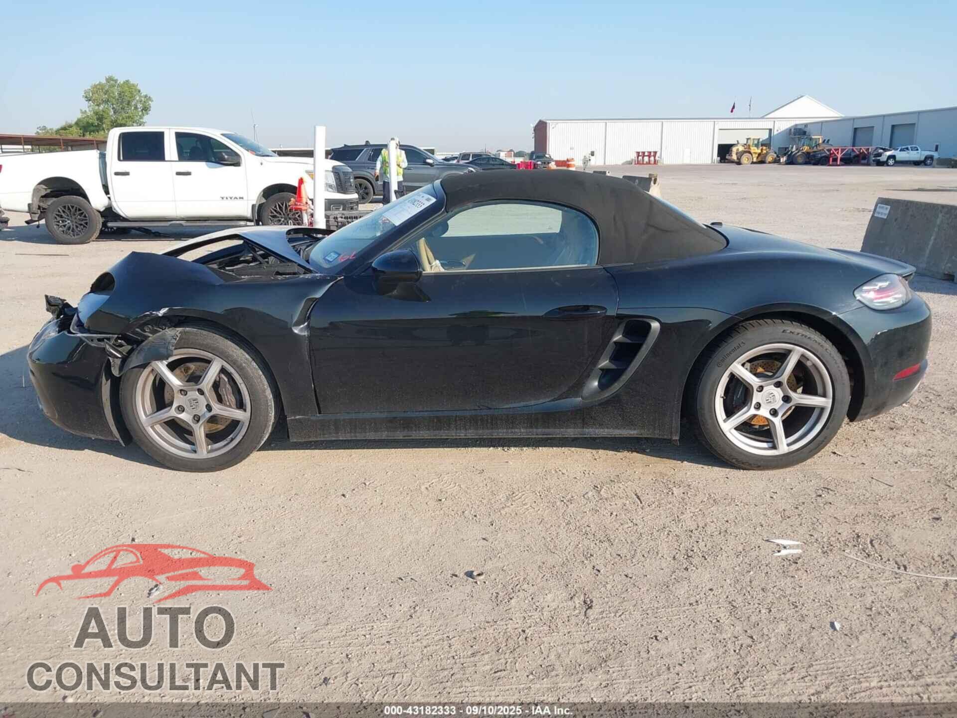 PORSCHE 718 BOXSTER 2017 - WP0CA2A83HS221103
