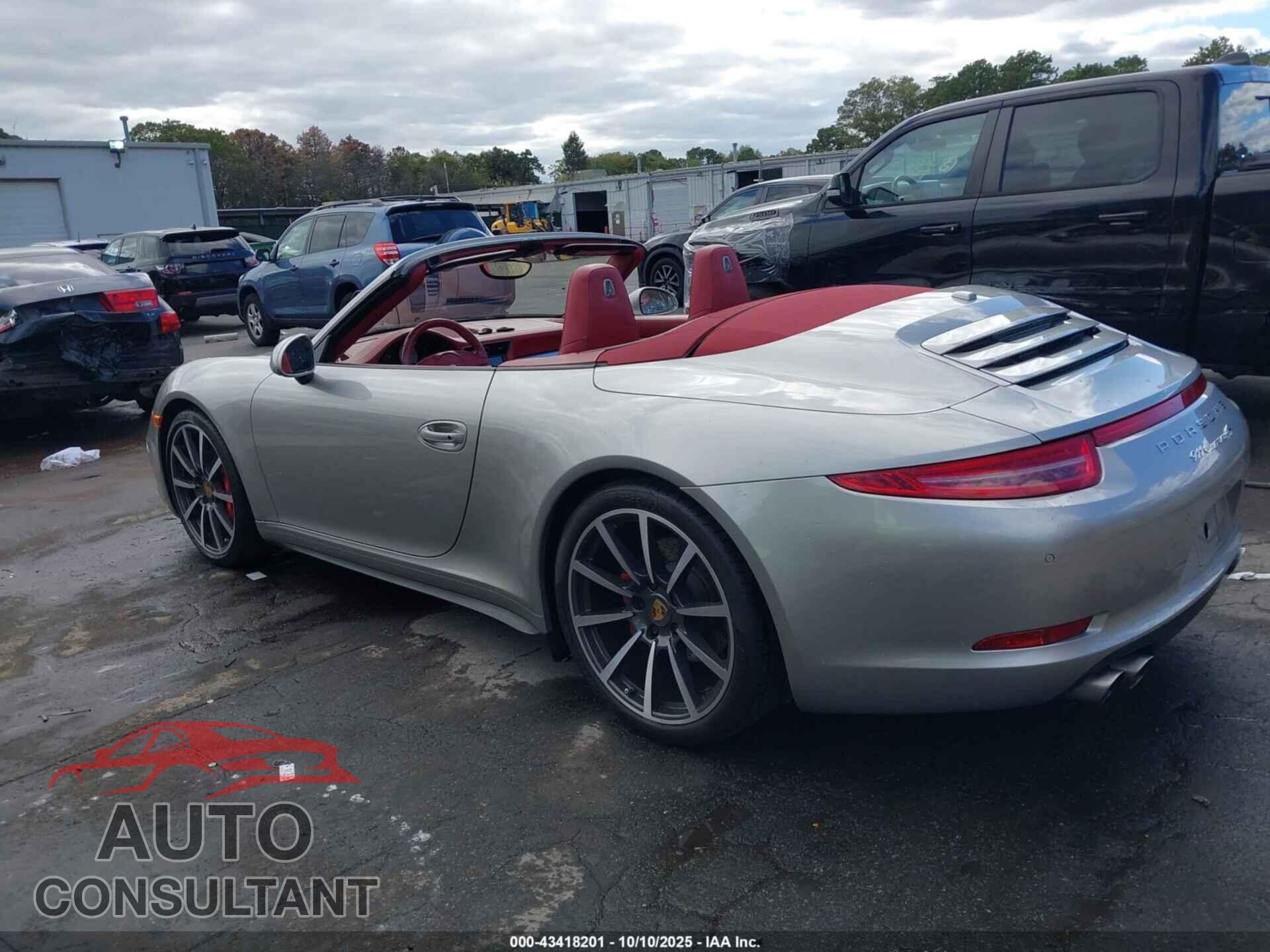 PORSCHE 911 2013 - WP0CB2A9XDS155813