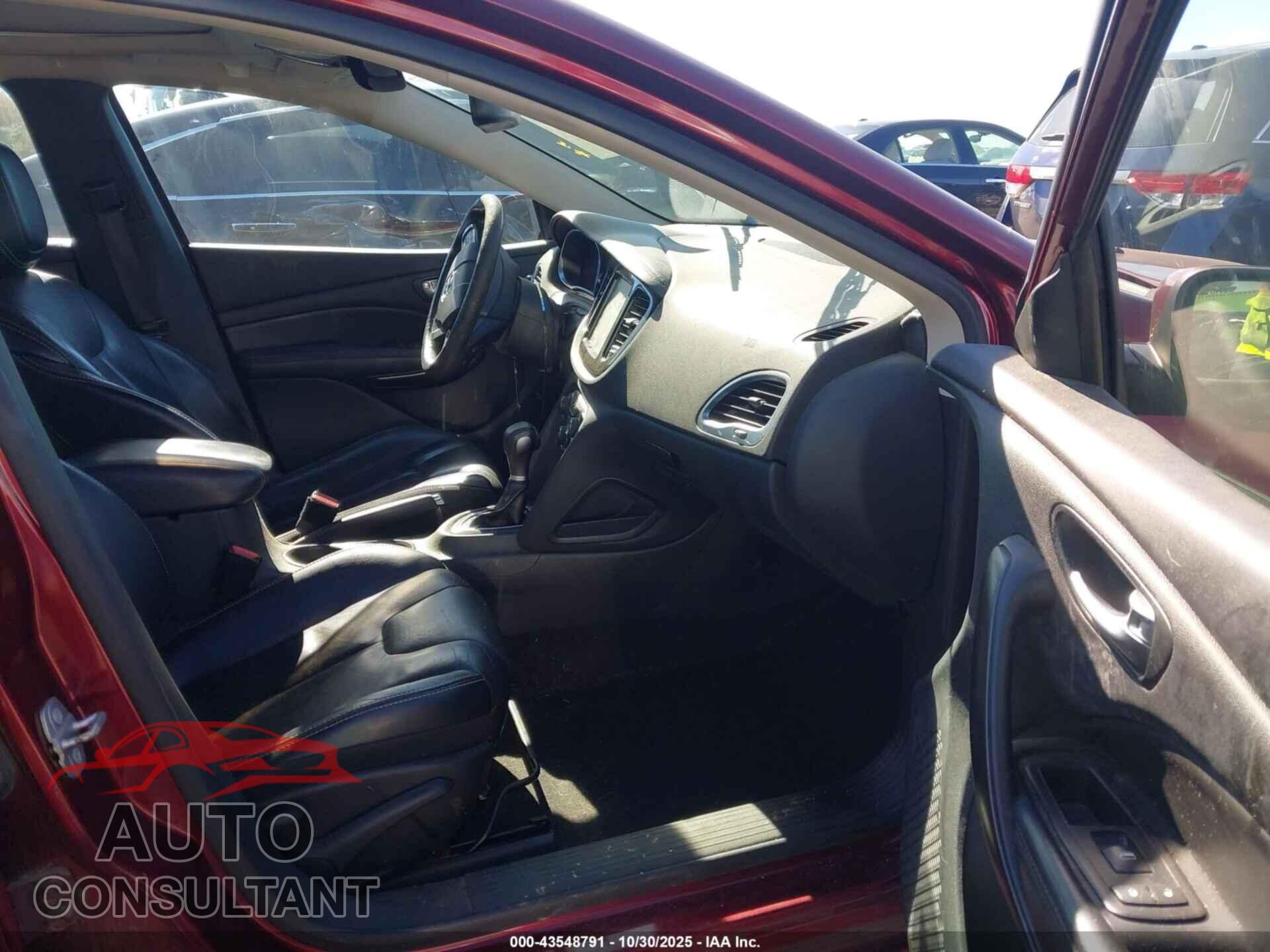 DODGE DART 2015 - 1C3CDFCB2FD300467