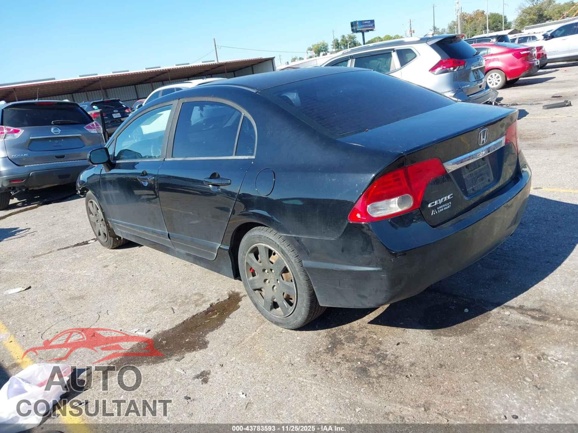HONDA CIVIC 2010 - 19XFA1F53AE078765