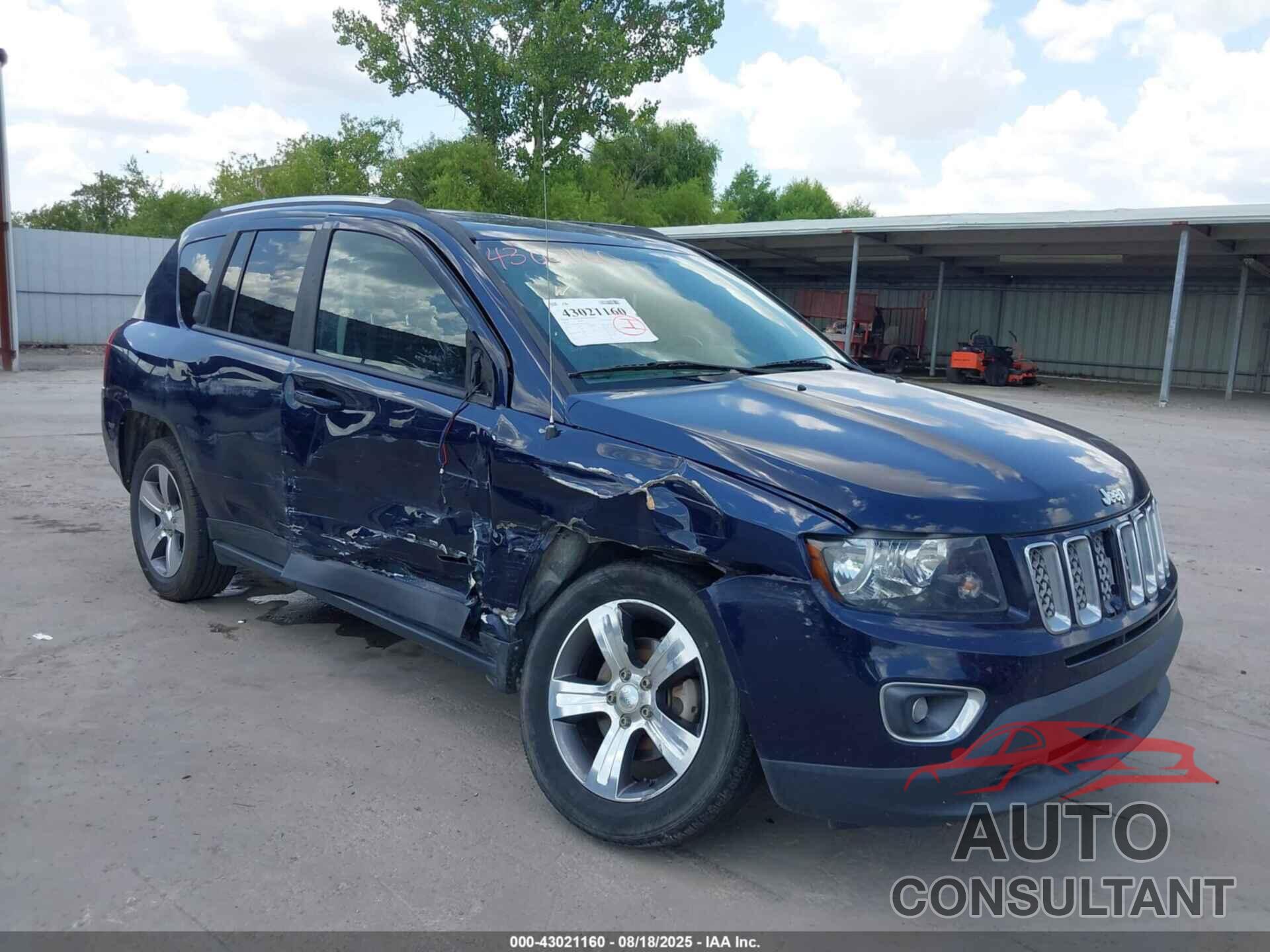 JEEP COMPASS 2017 - 1C4NJCEBXHD199500