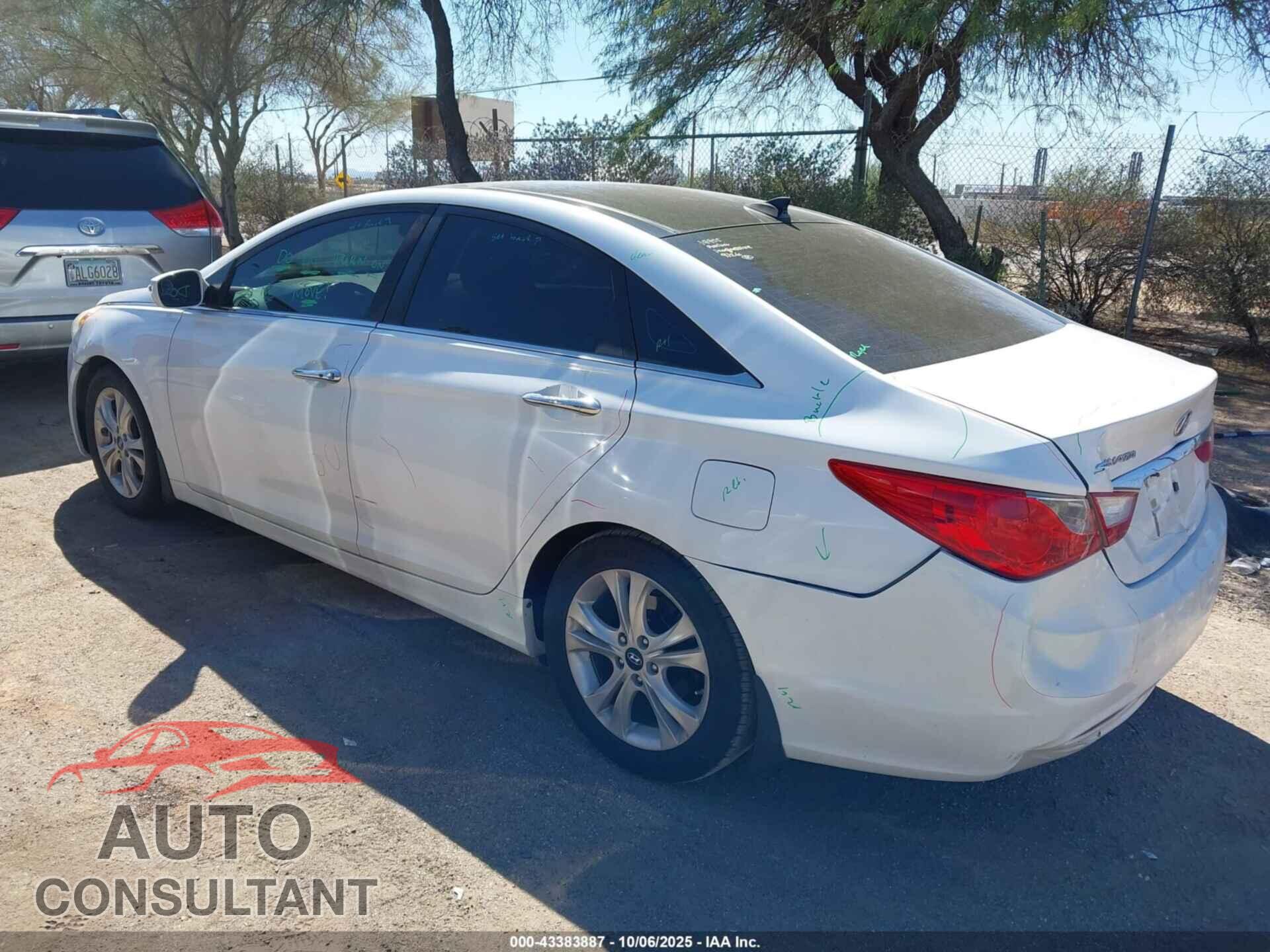 HYUNDAI SONATA 2013 - 5NPEC4AC5DH656281