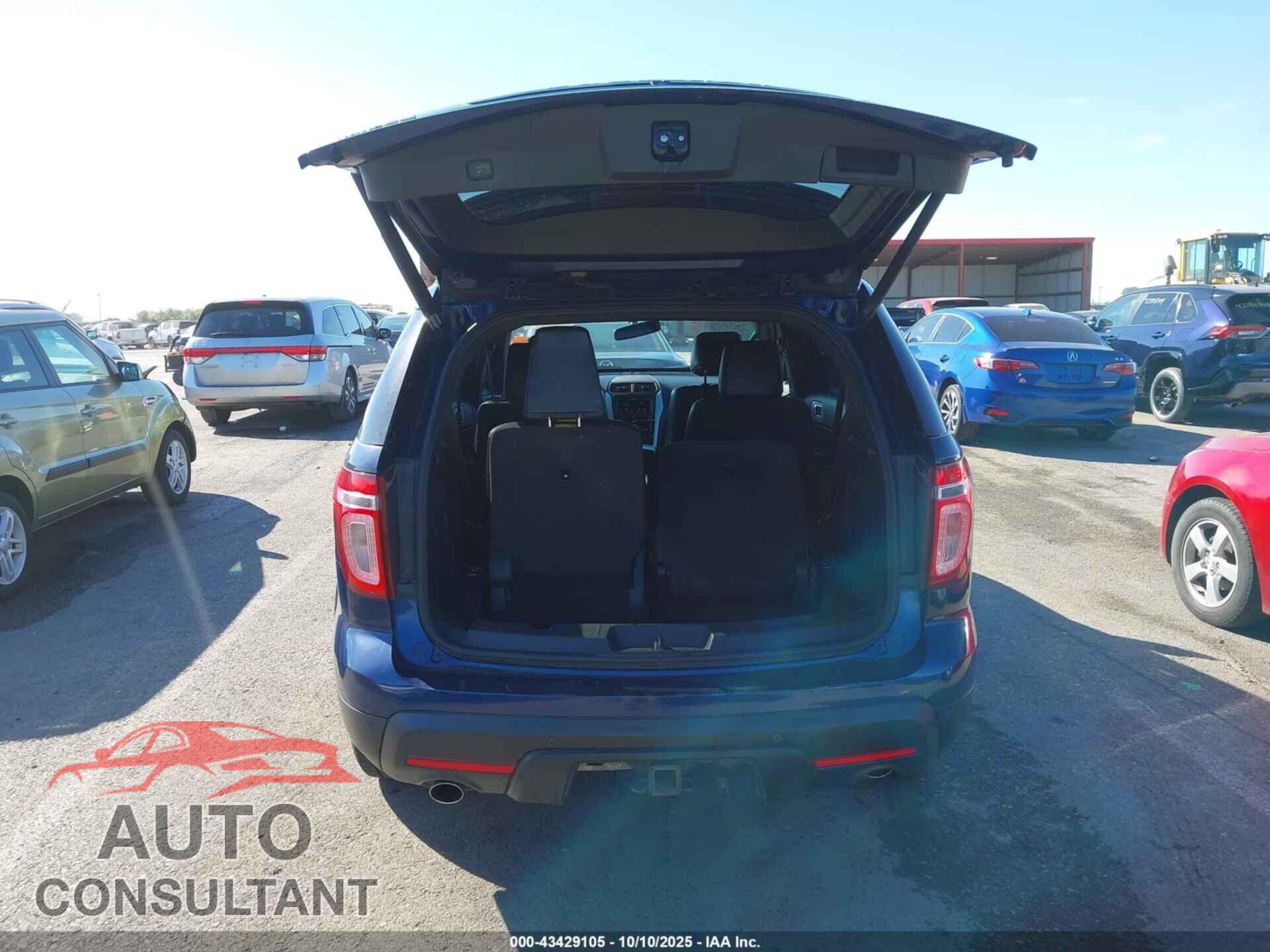 FORD EXPLORER 2012 - 1FMHK8F87CGA73253