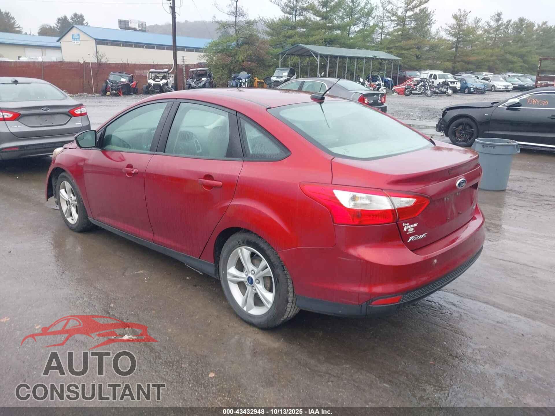 FORD FOCUS 2014 - 1FADP3F25EL402440