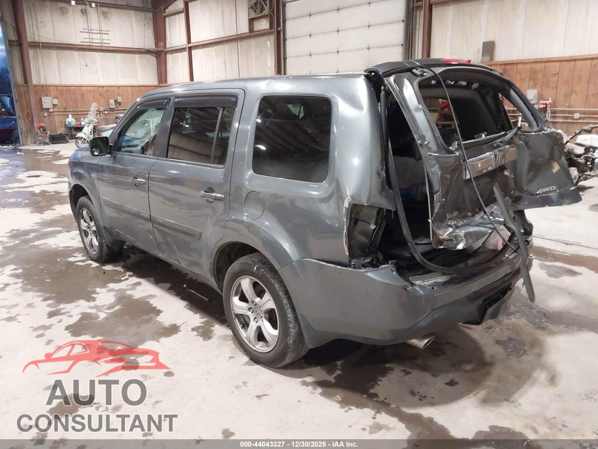 HONDA PILOT 2013 - 5FNYF4H49DB063542