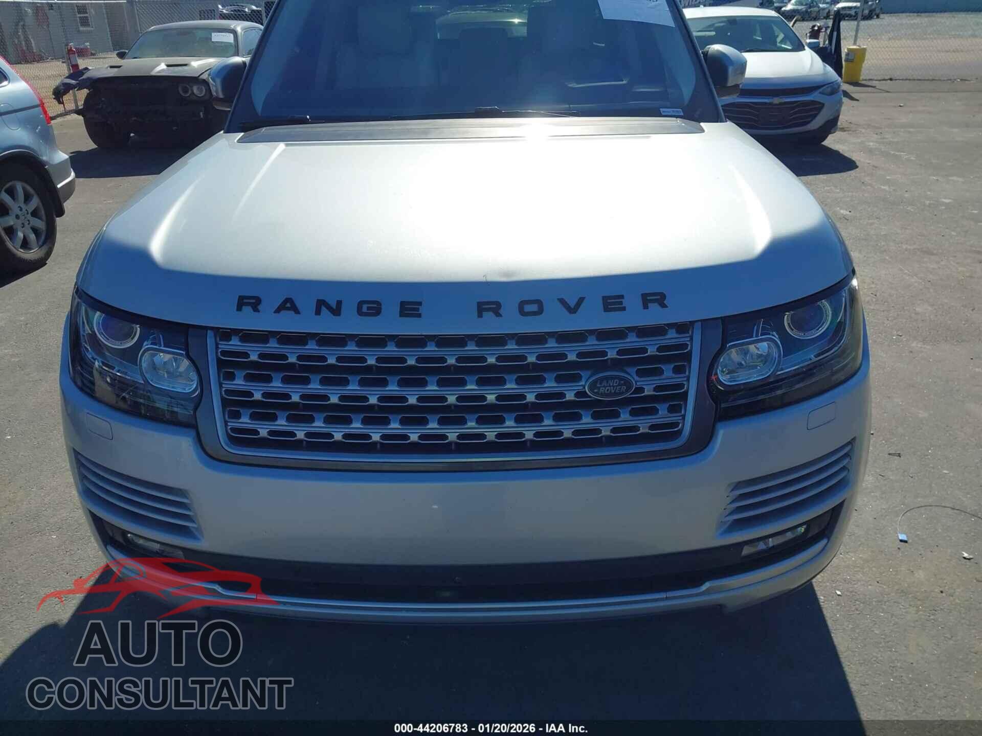 LAND ROVER RANGE ROVER 2017 - SALGS2FV0HA336513