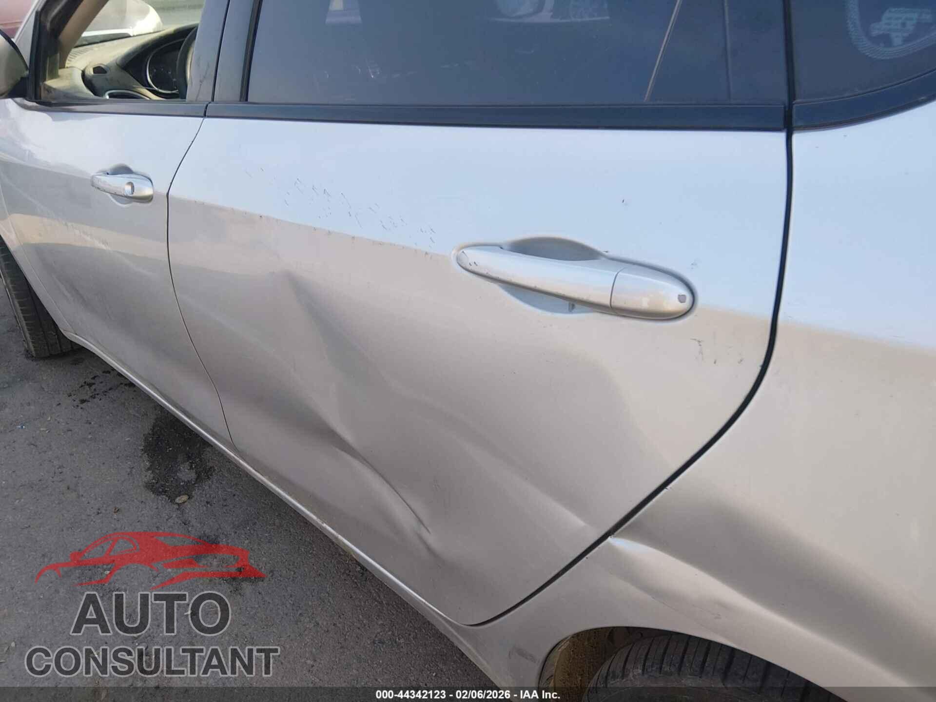 DODGE DART 2013 - 1C3CDFBA2DD267850