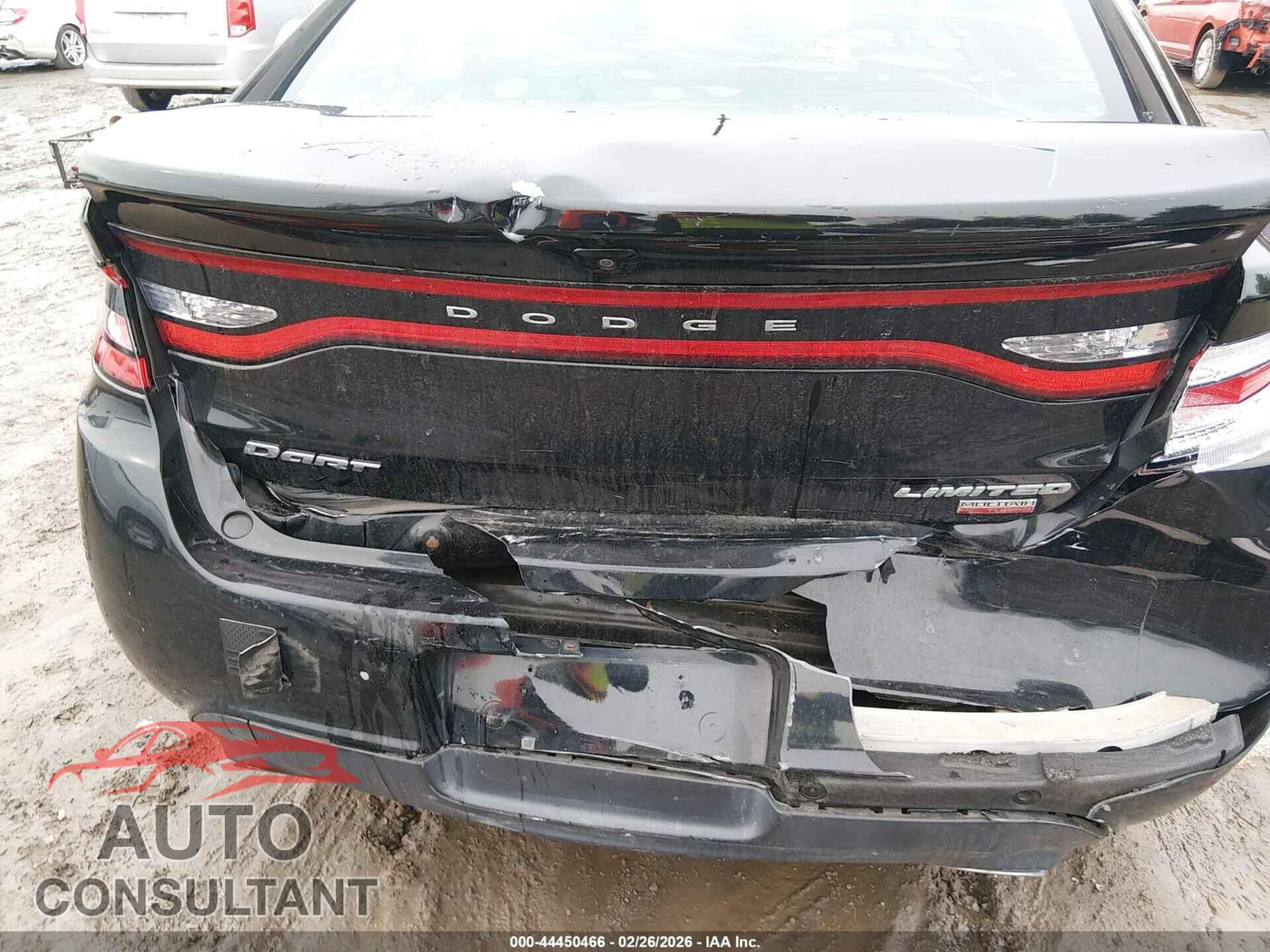 DODGE DART 2013 - 1C3CDFCH9DD321091